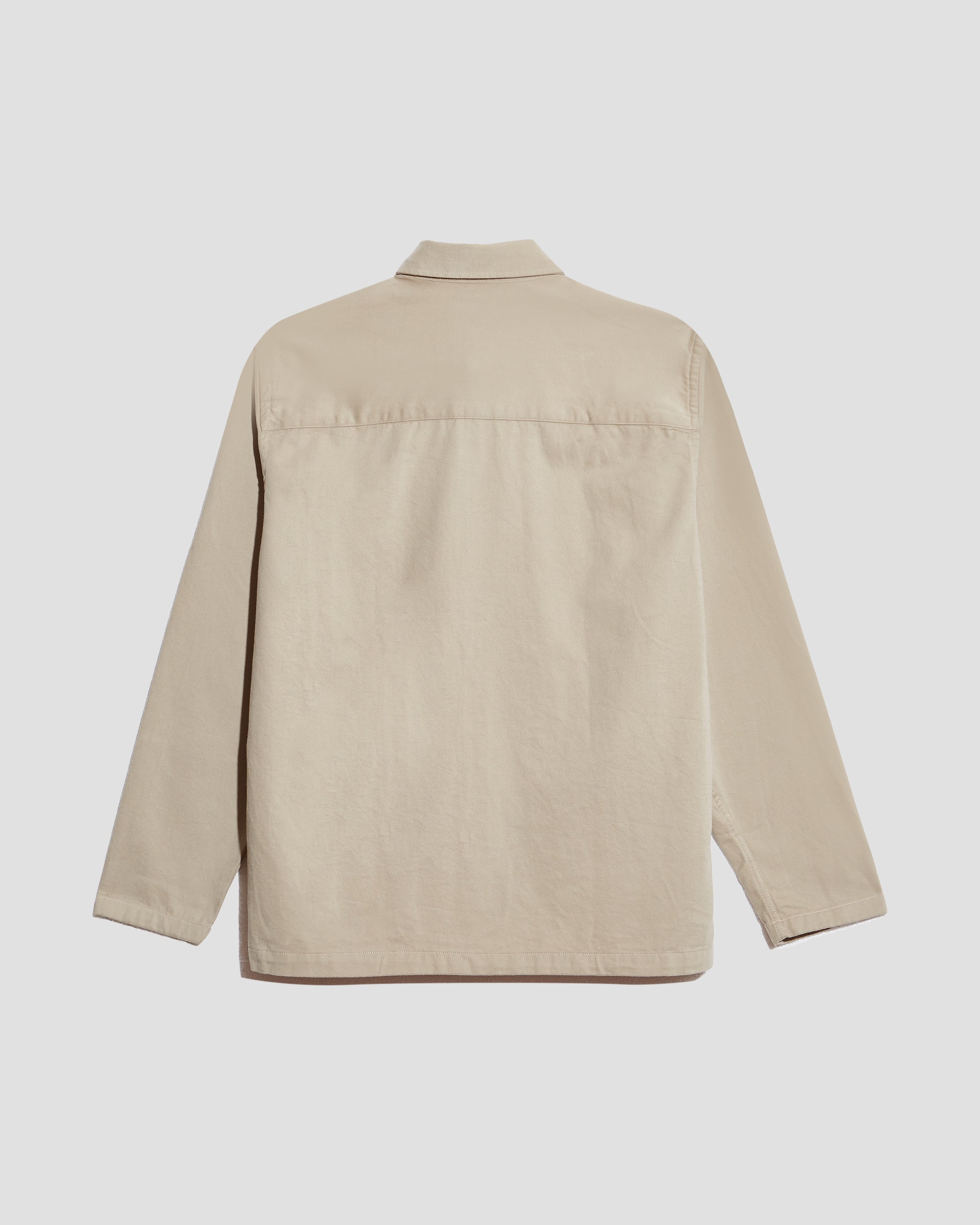 Overshirt Flannel Bege