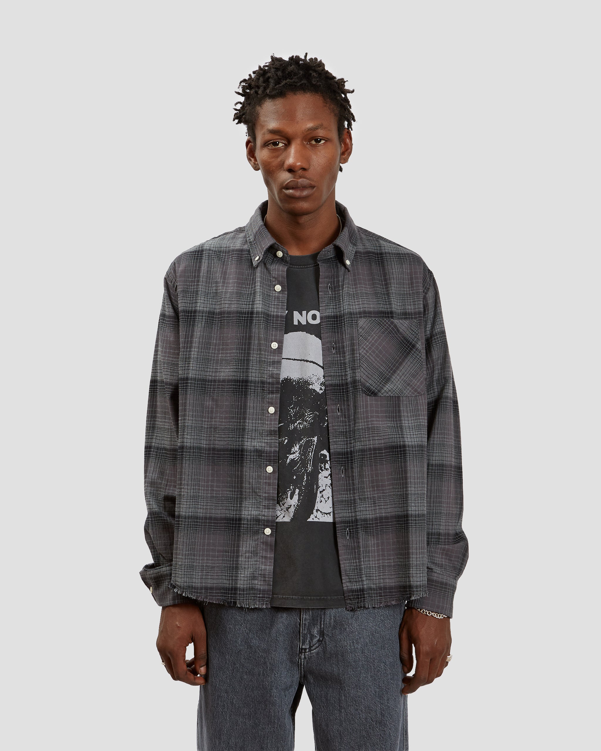 Office Shirt Square Black