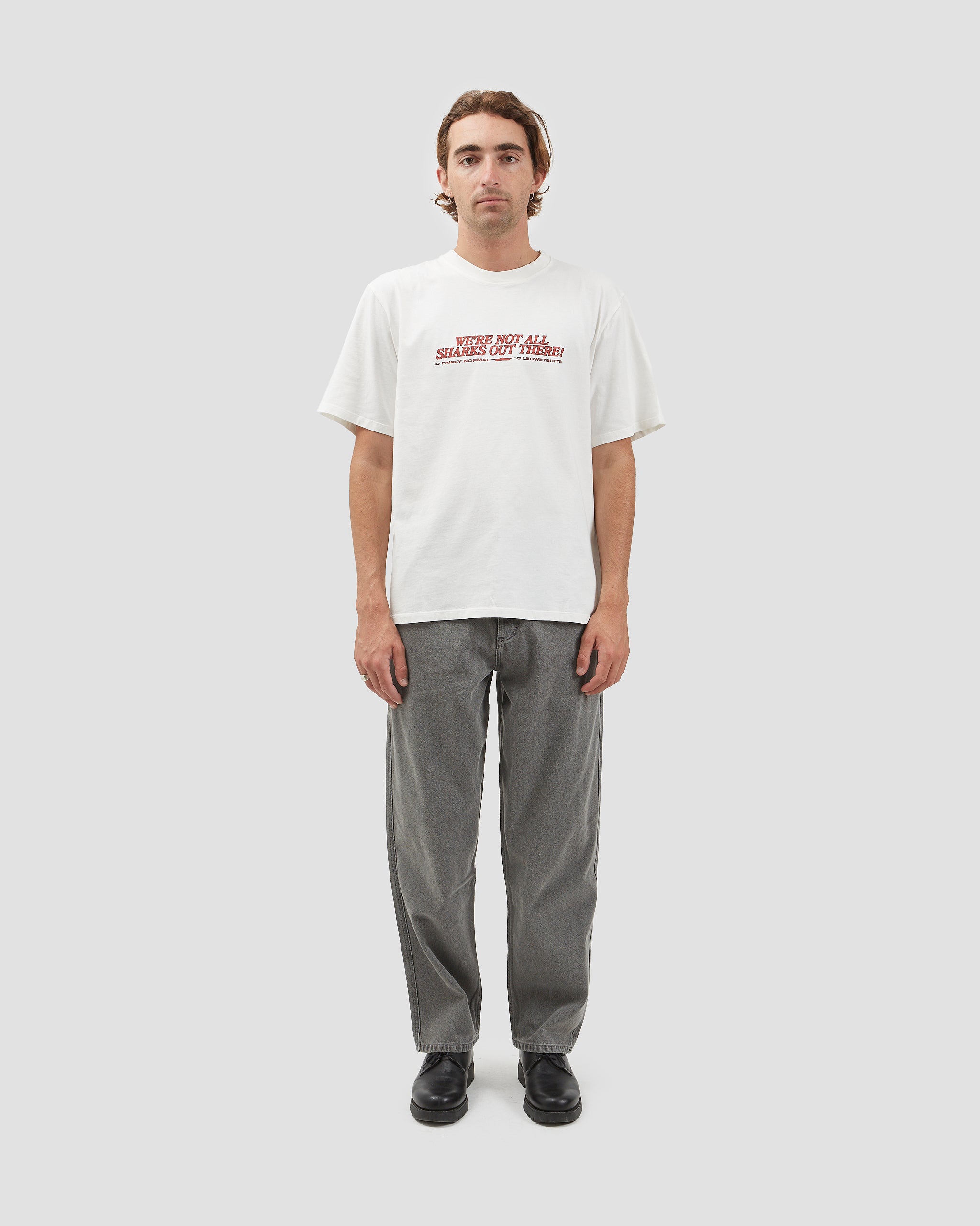 Smile T-shirt White
