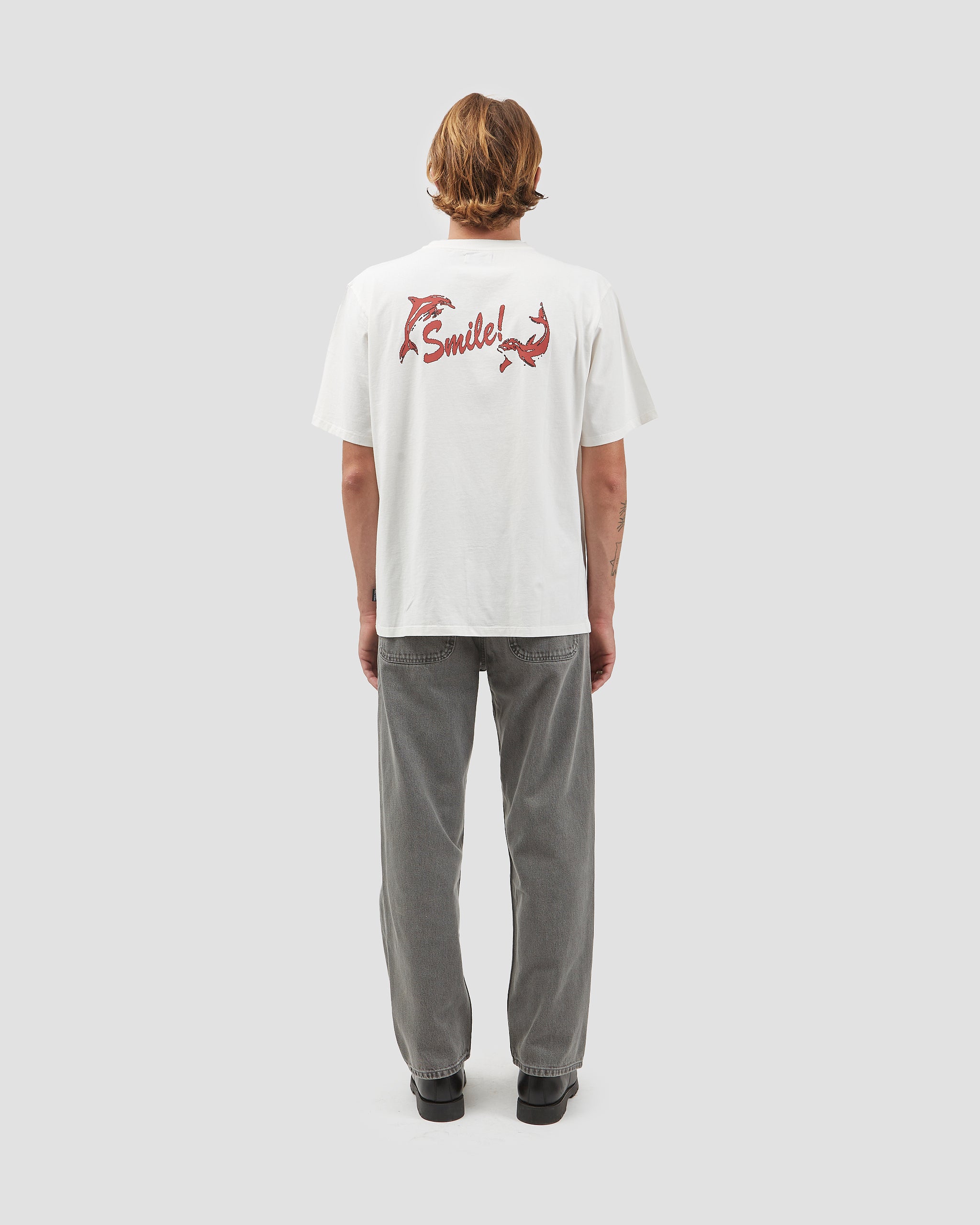 Smile T-shirt White