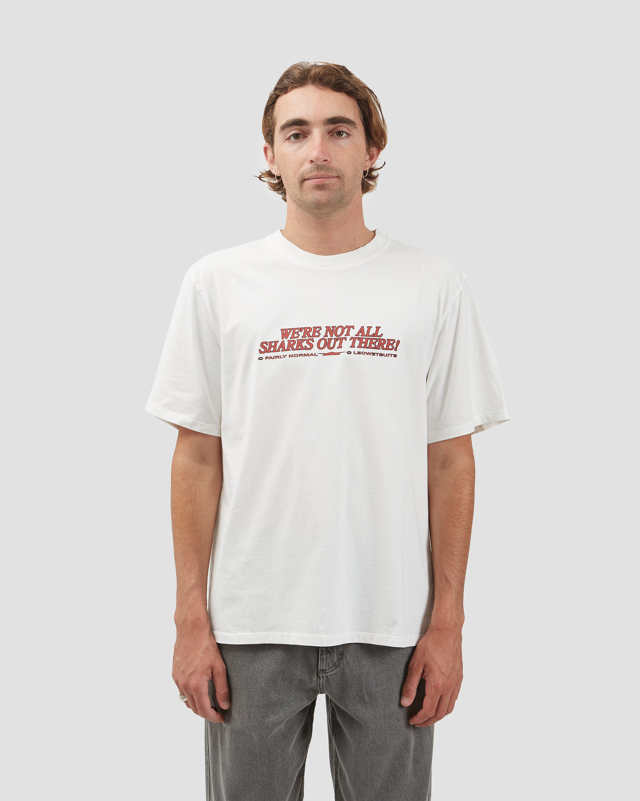 Smile T-shirt White