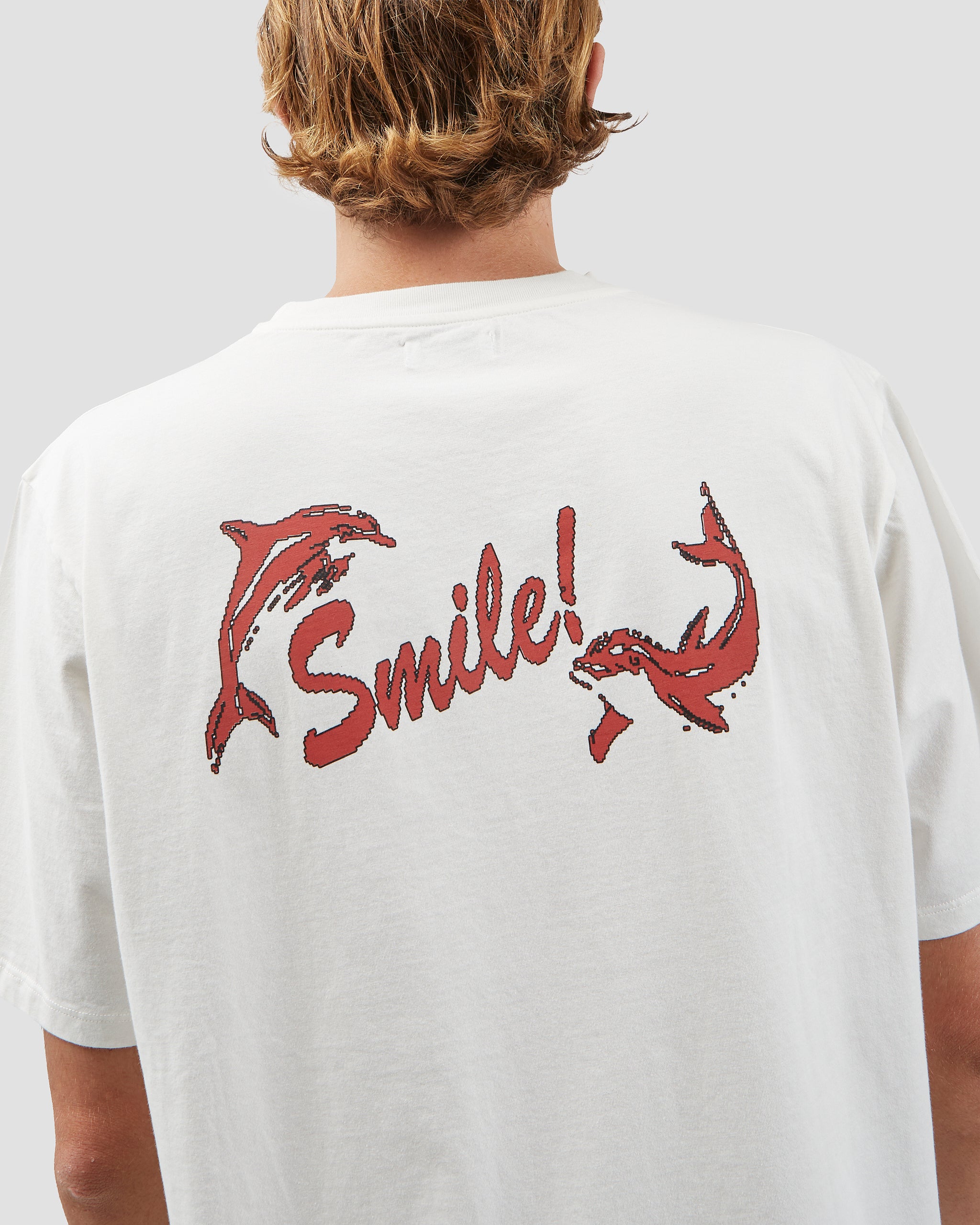 Smile T-shirt White
