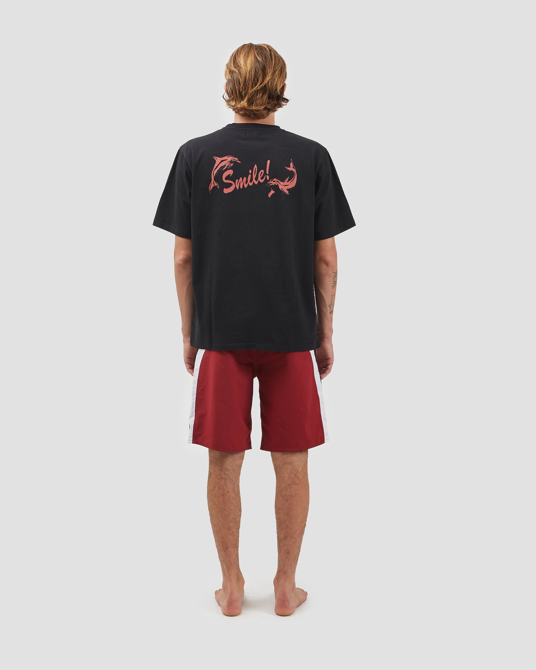 Smile T-shirt Black