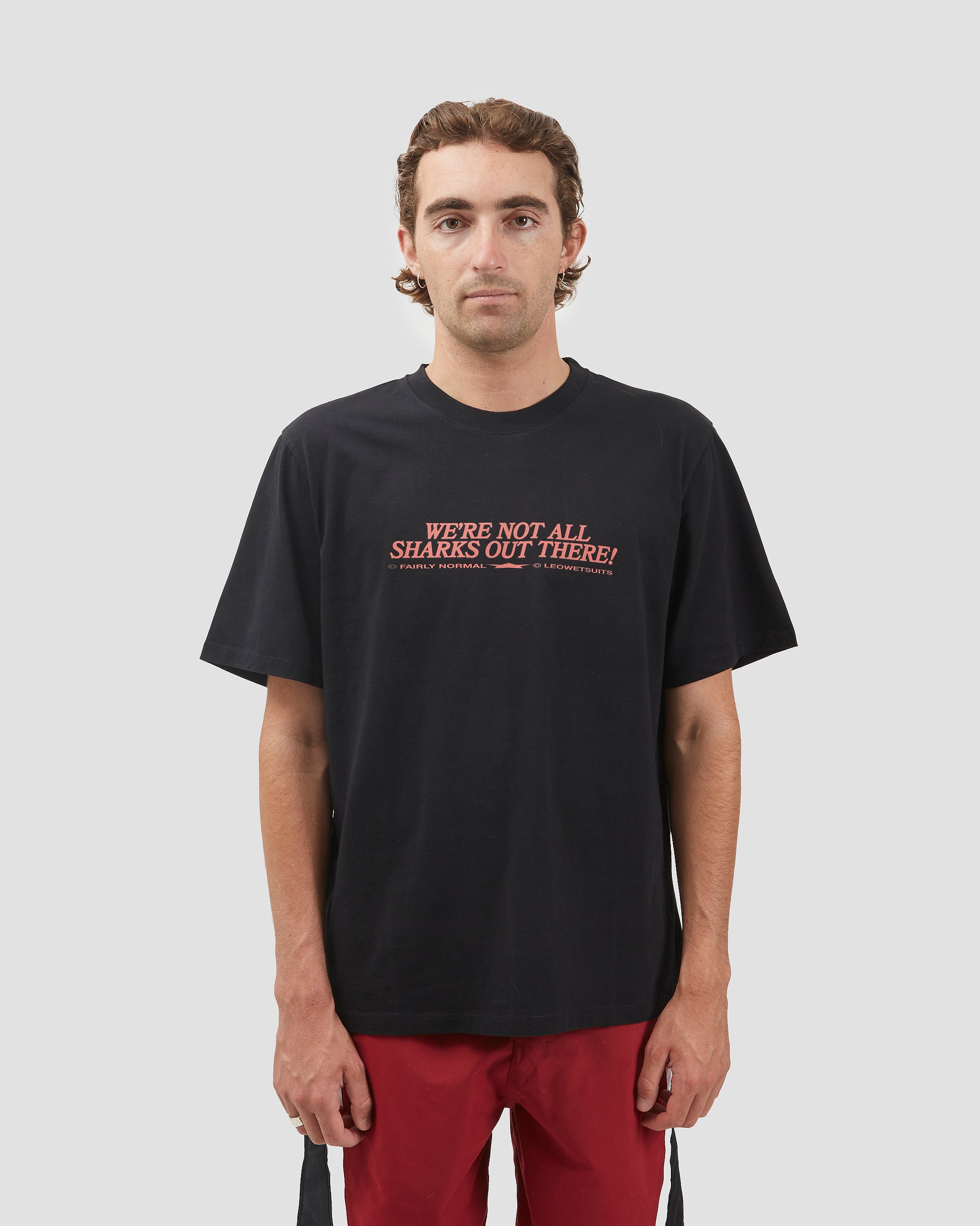 Smile T-shirt Black