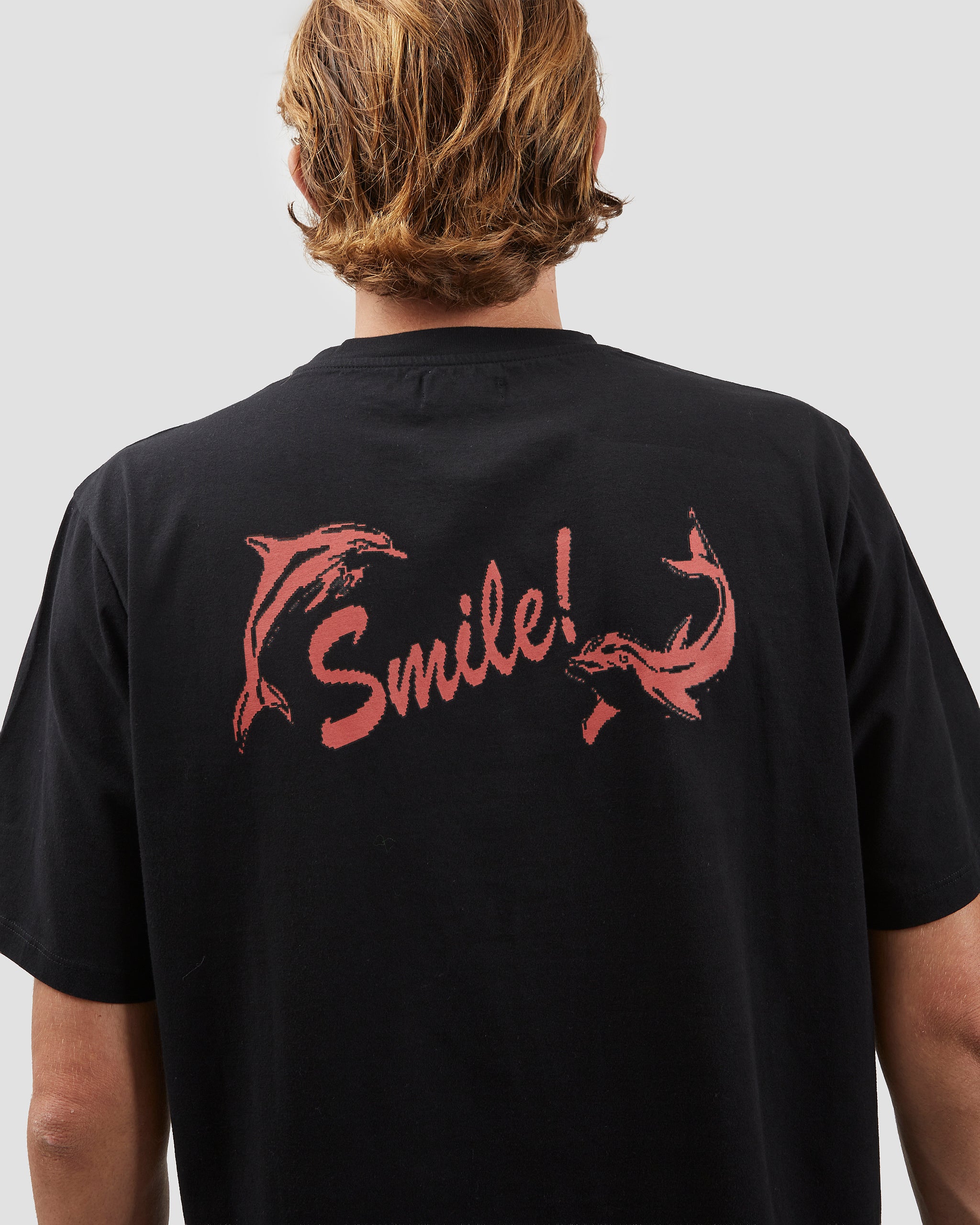 Smile T-shirt Black