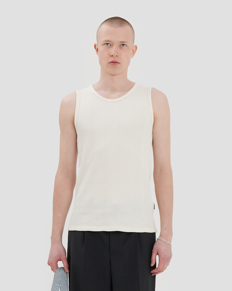Rib Tank White