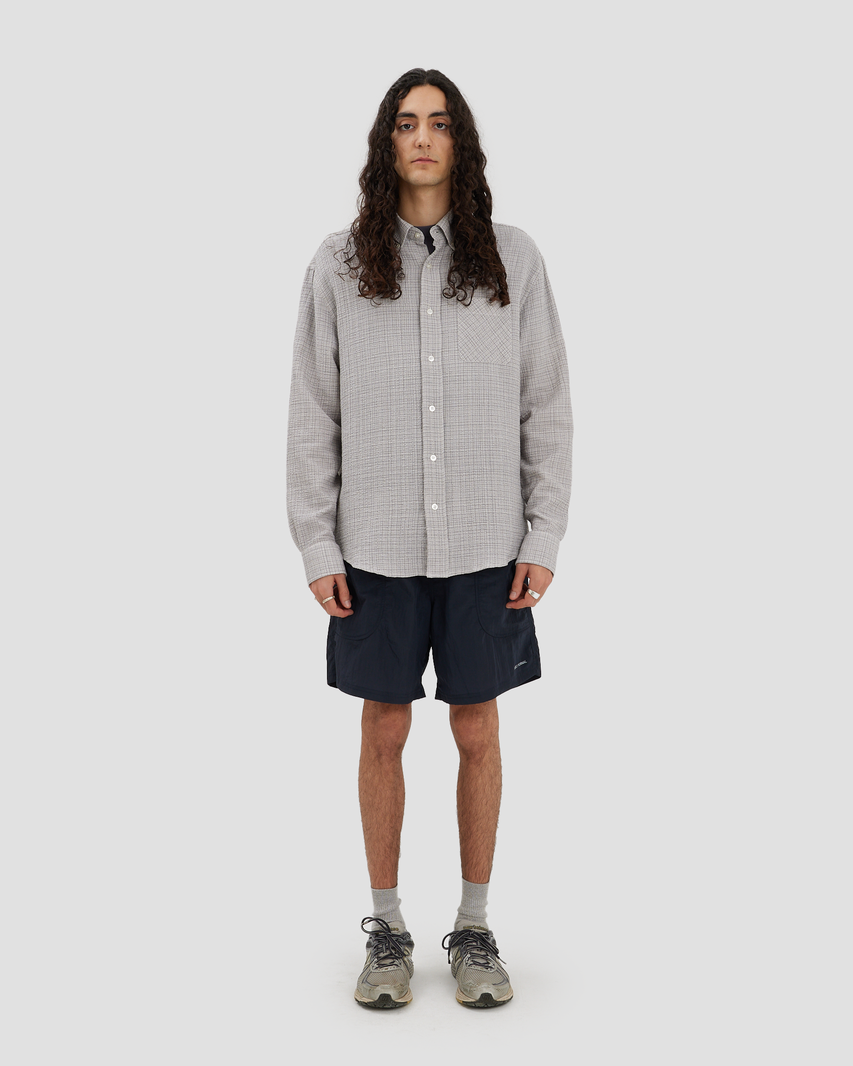 Recycled Nylon Shorts Navy