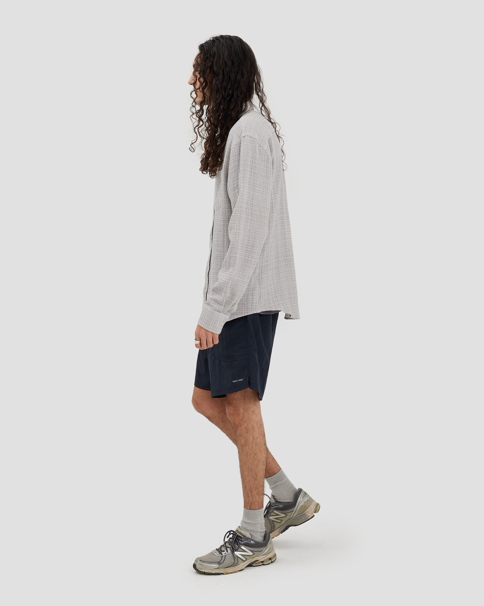 Recycled Nylon Shorts Navy