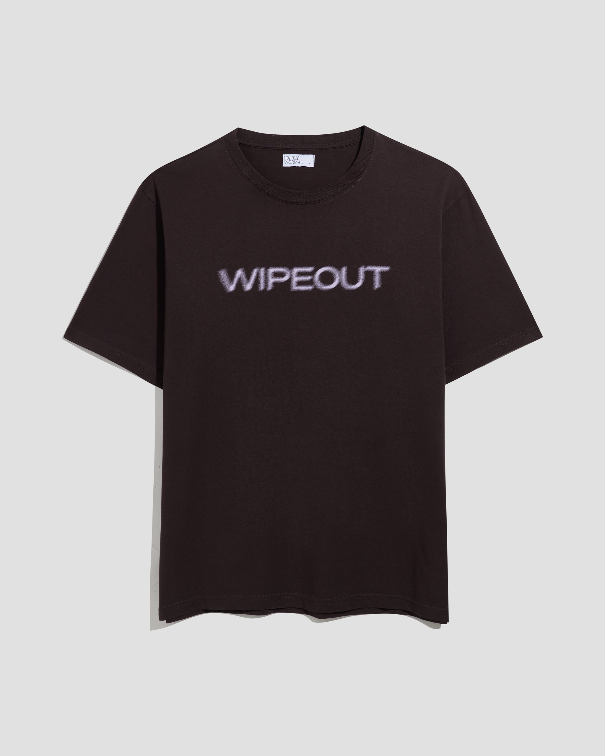 Wipeout T-shirt Brown