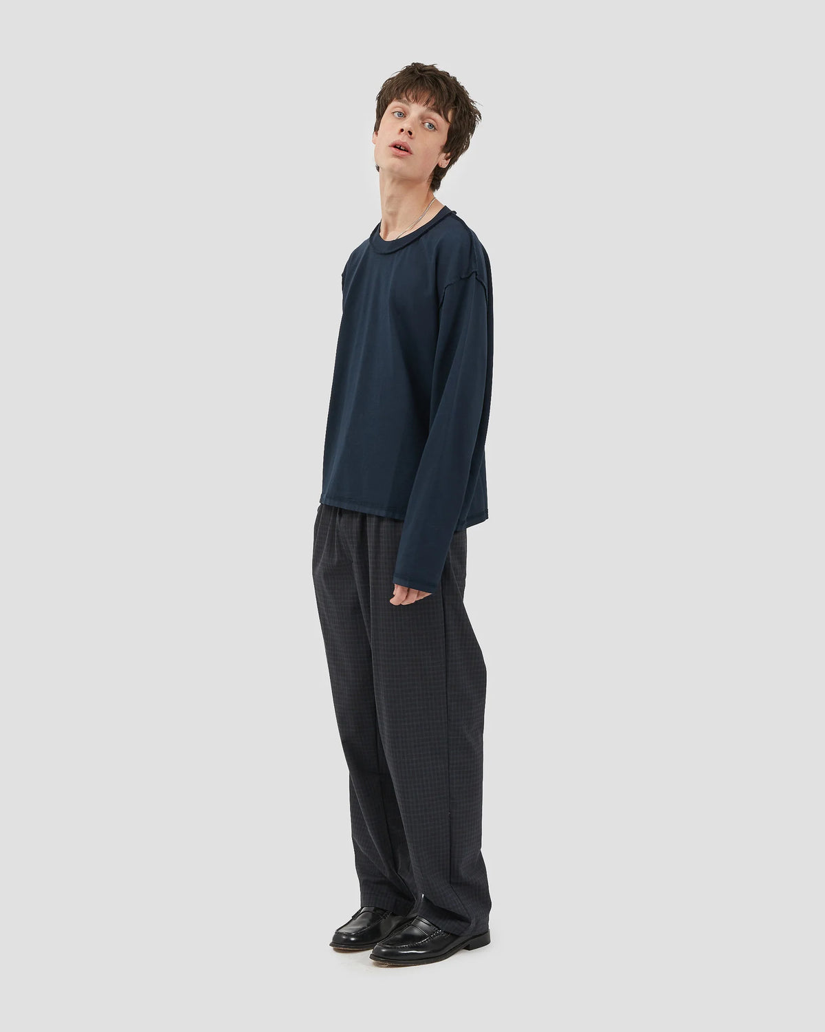 Reversed Longsleeve Navy