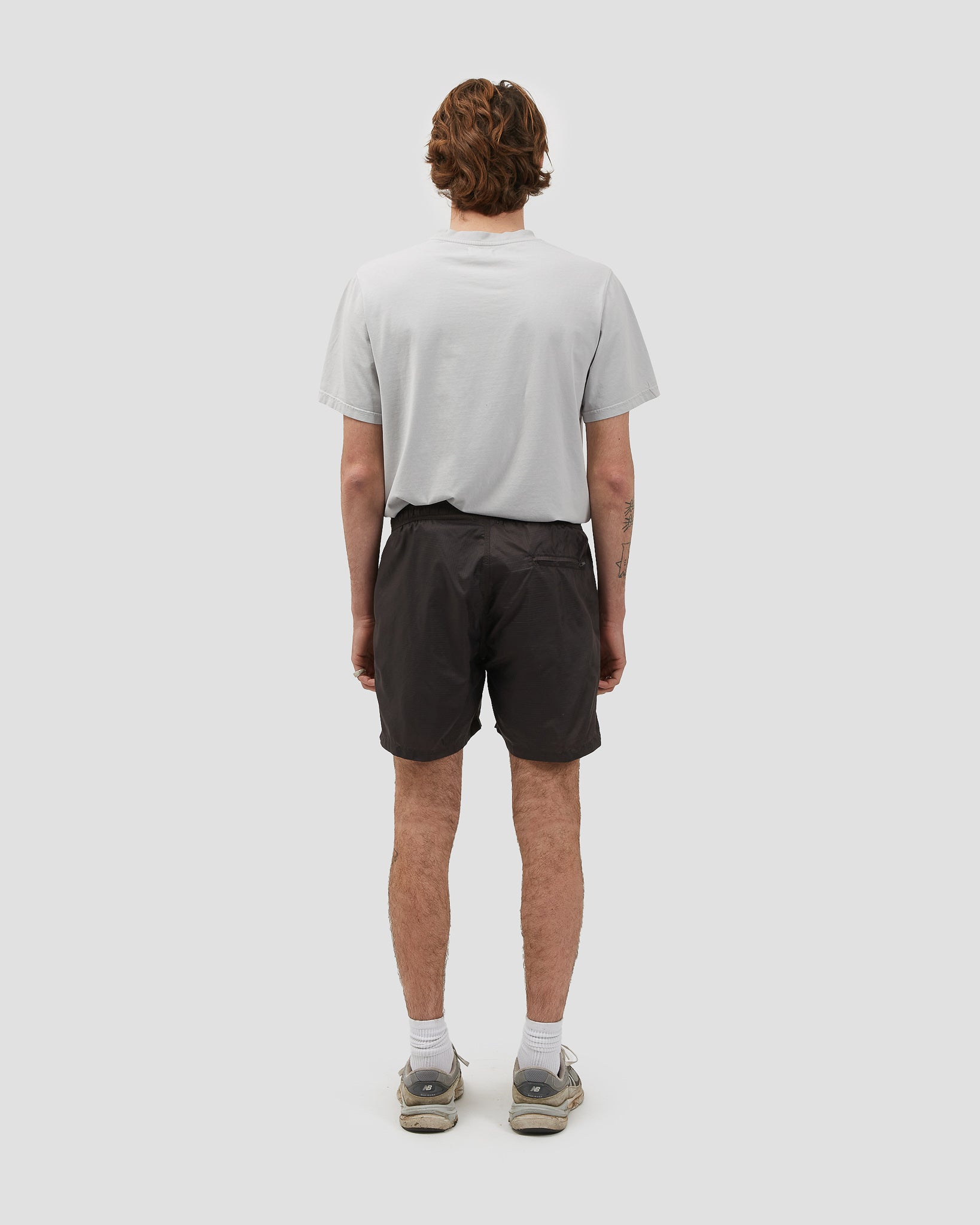 Field Nylon Shorts Brown
