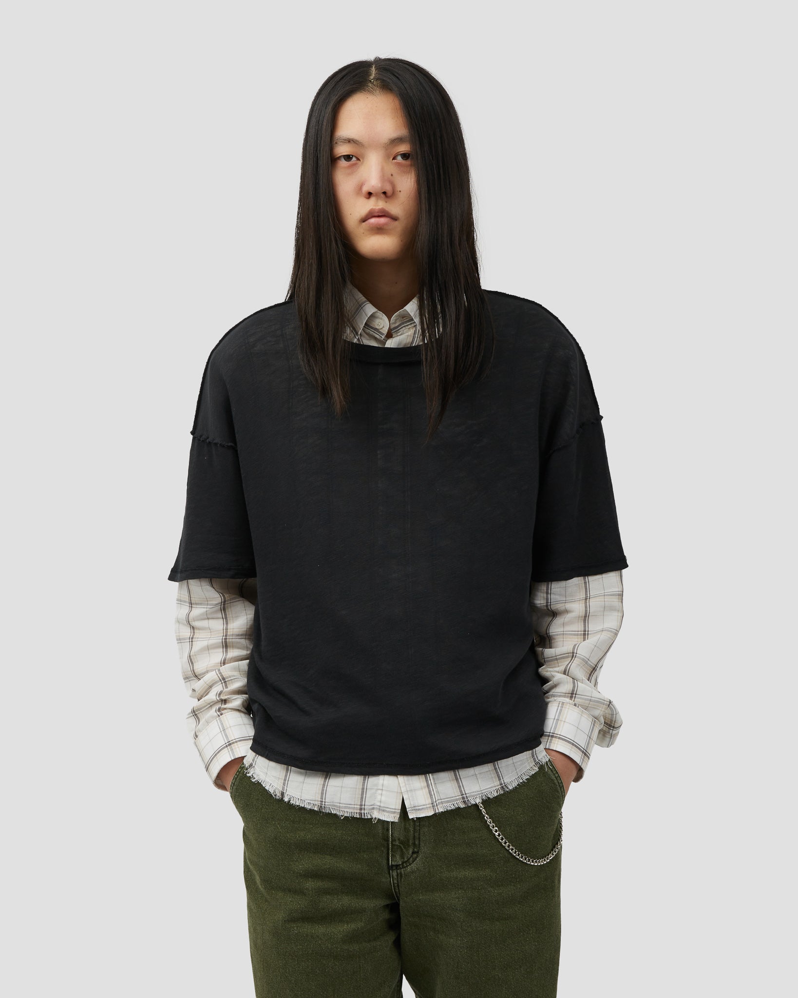 Lightweight T-Shirt Washed Black