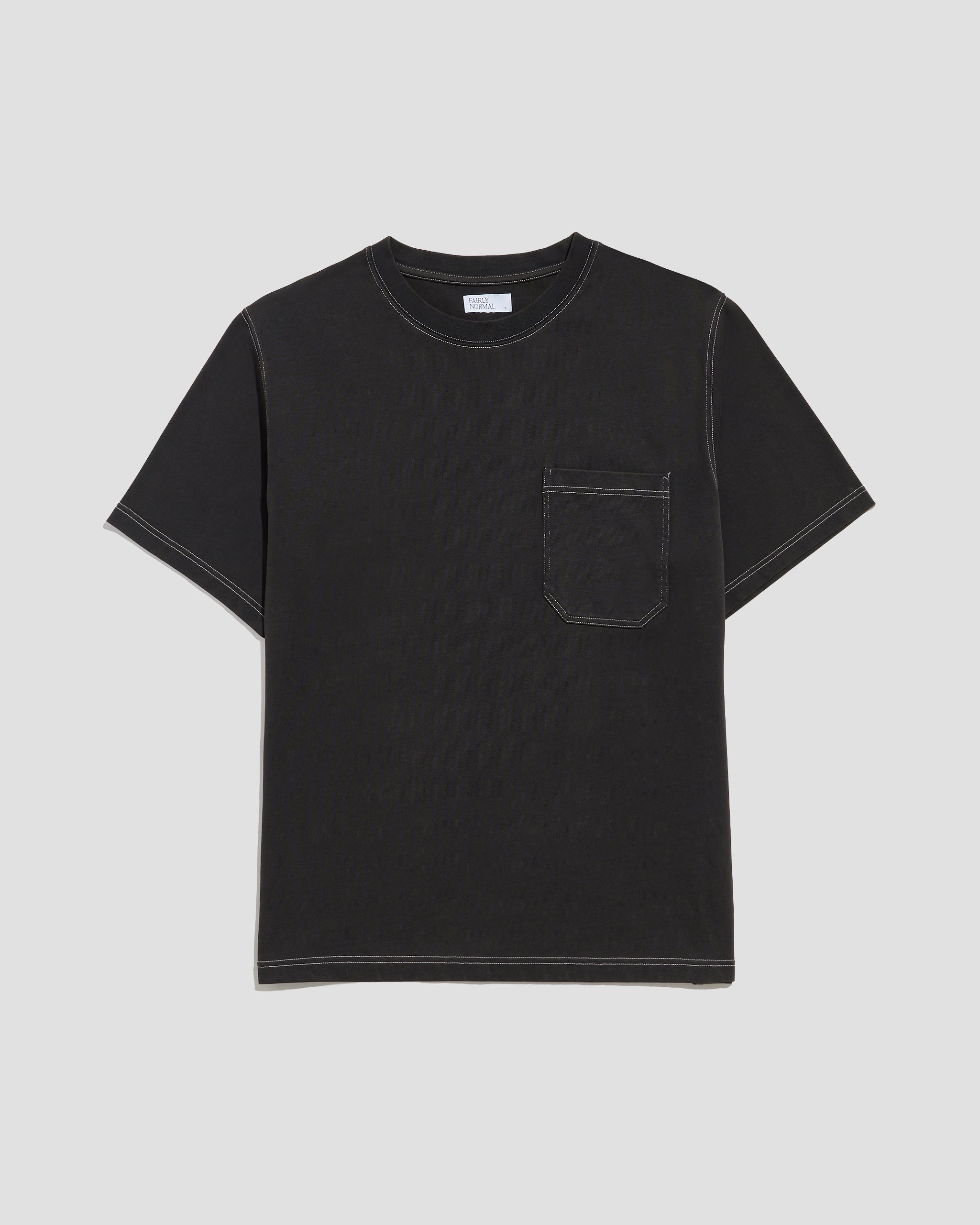 Heavyweight T-Shirt Washed Black
