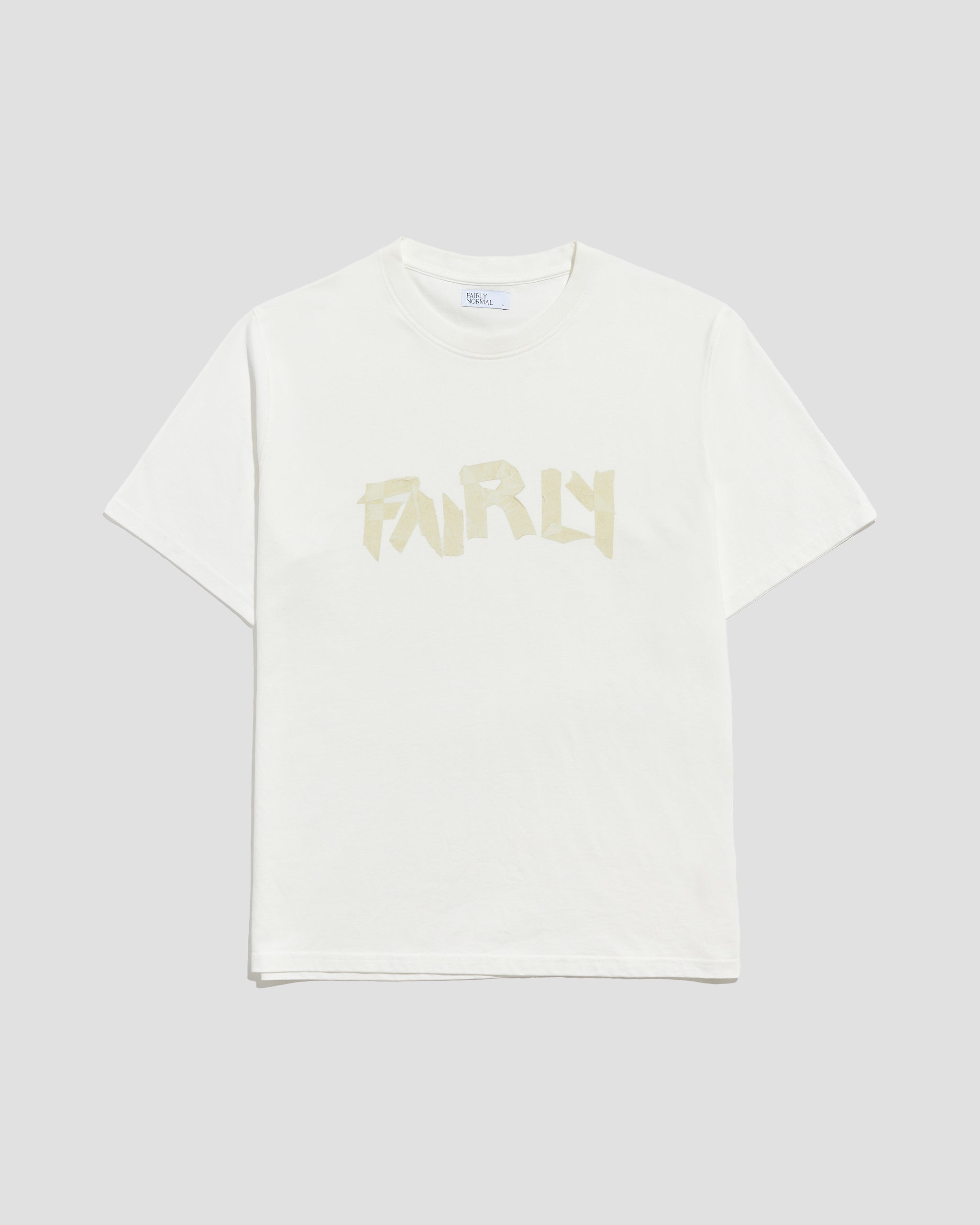 Tape Logo T-Shirt White