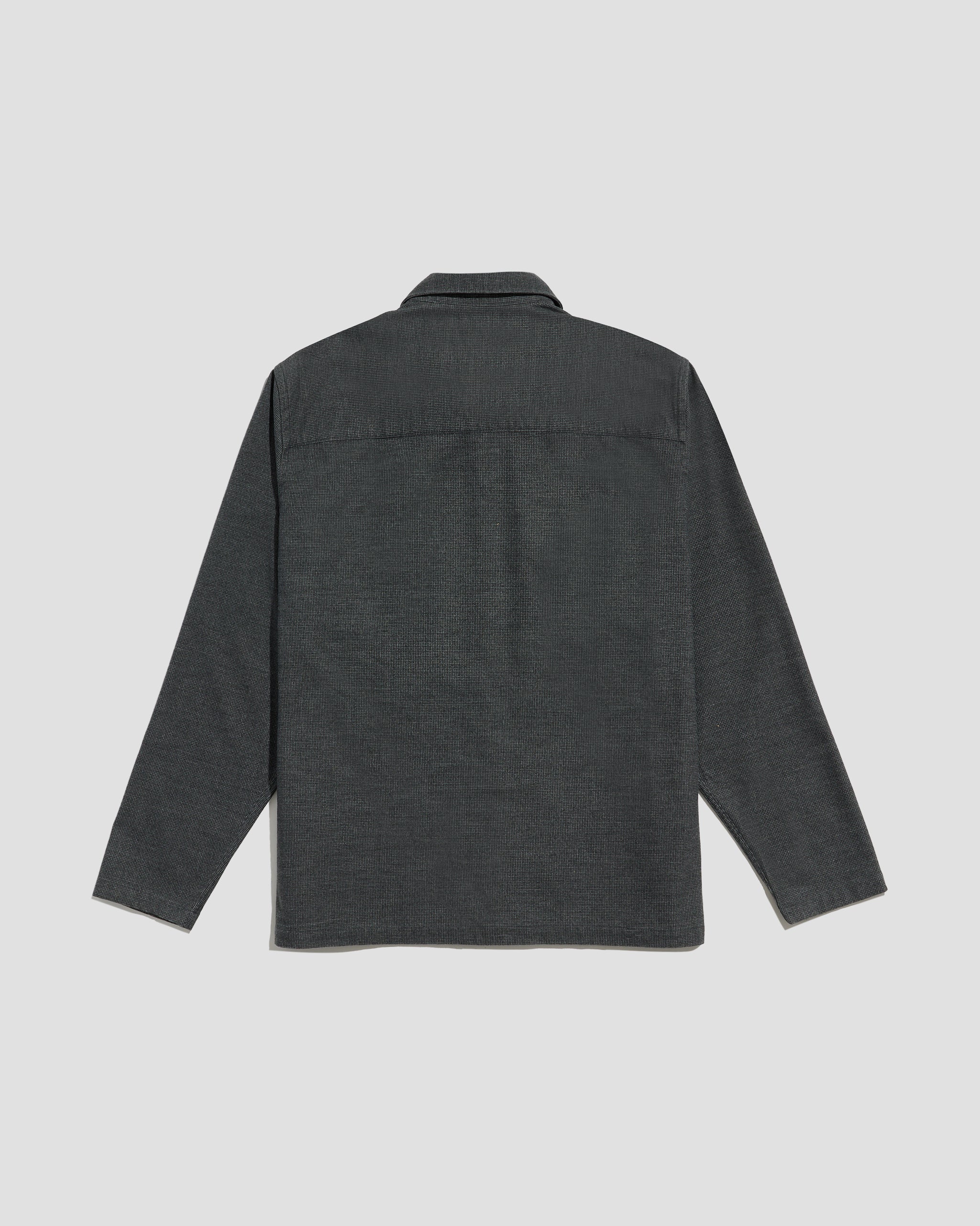 Overshirt Houndstooth Dark Grey