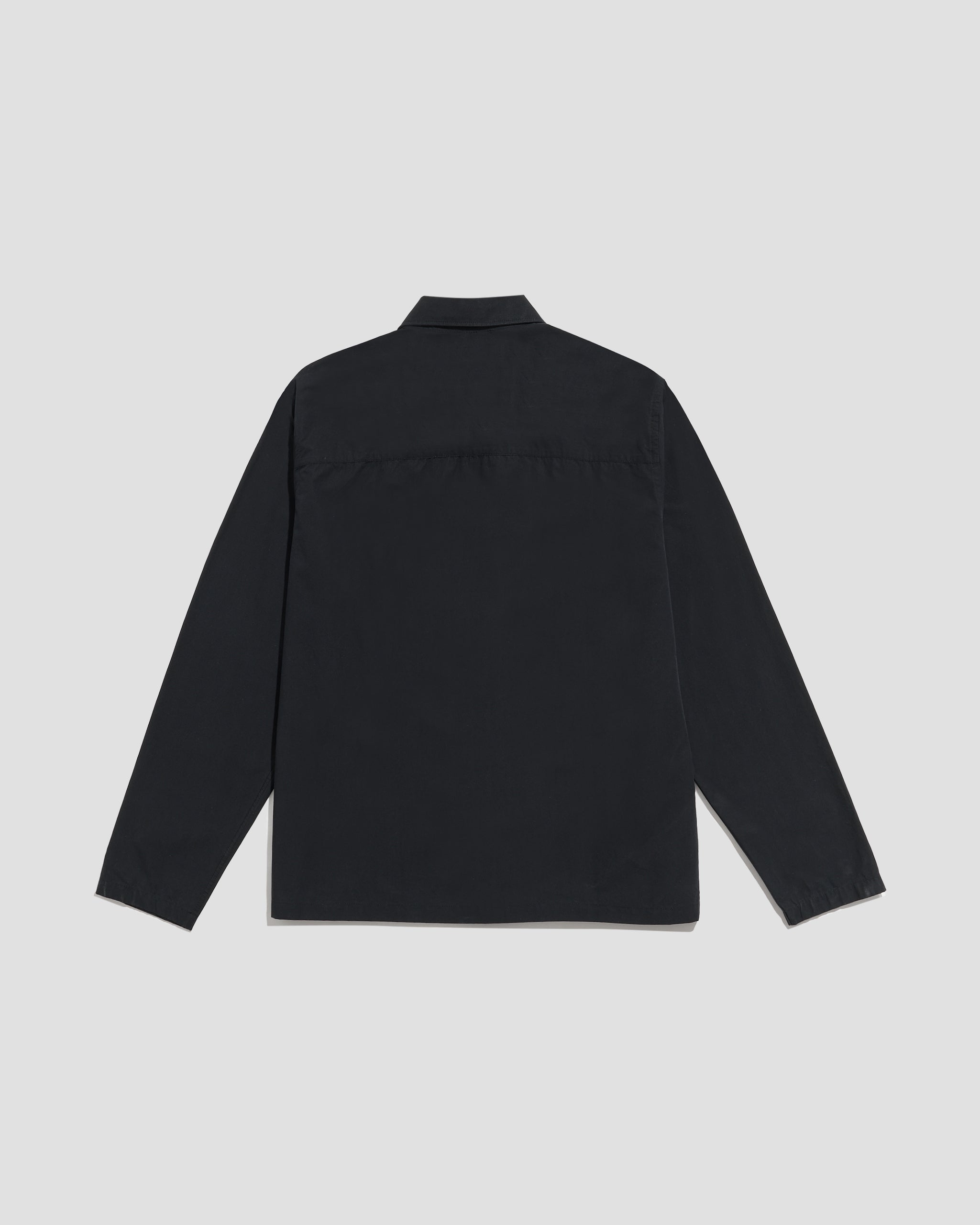 Box Shirt Poplin Black