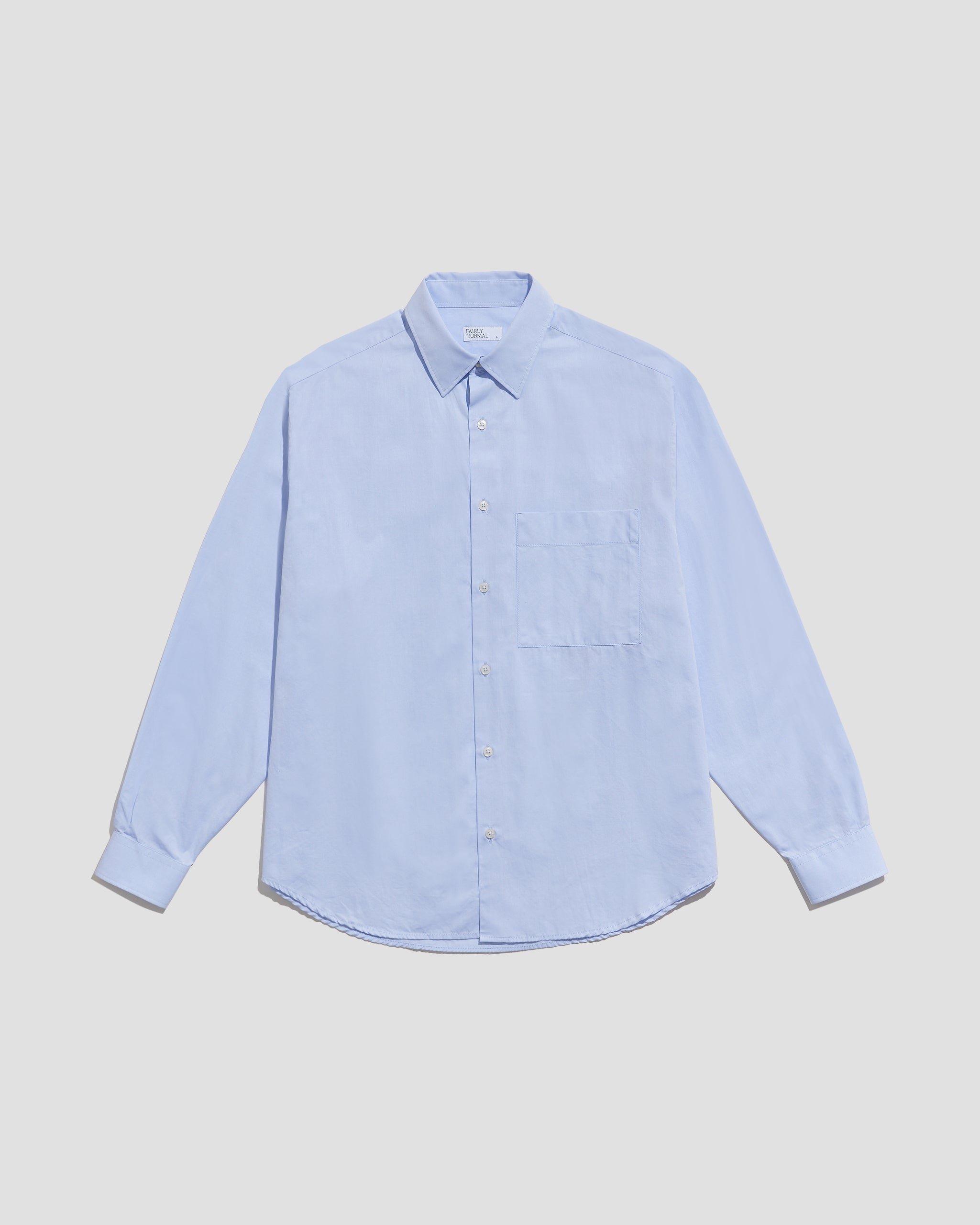 Oversized Shirt Poplin Lavender