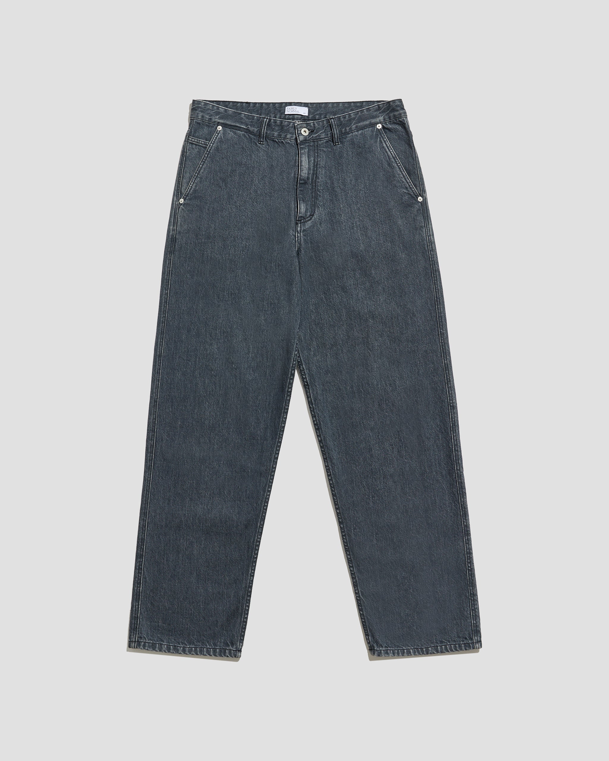 5-Pocket Jeans Washed Black