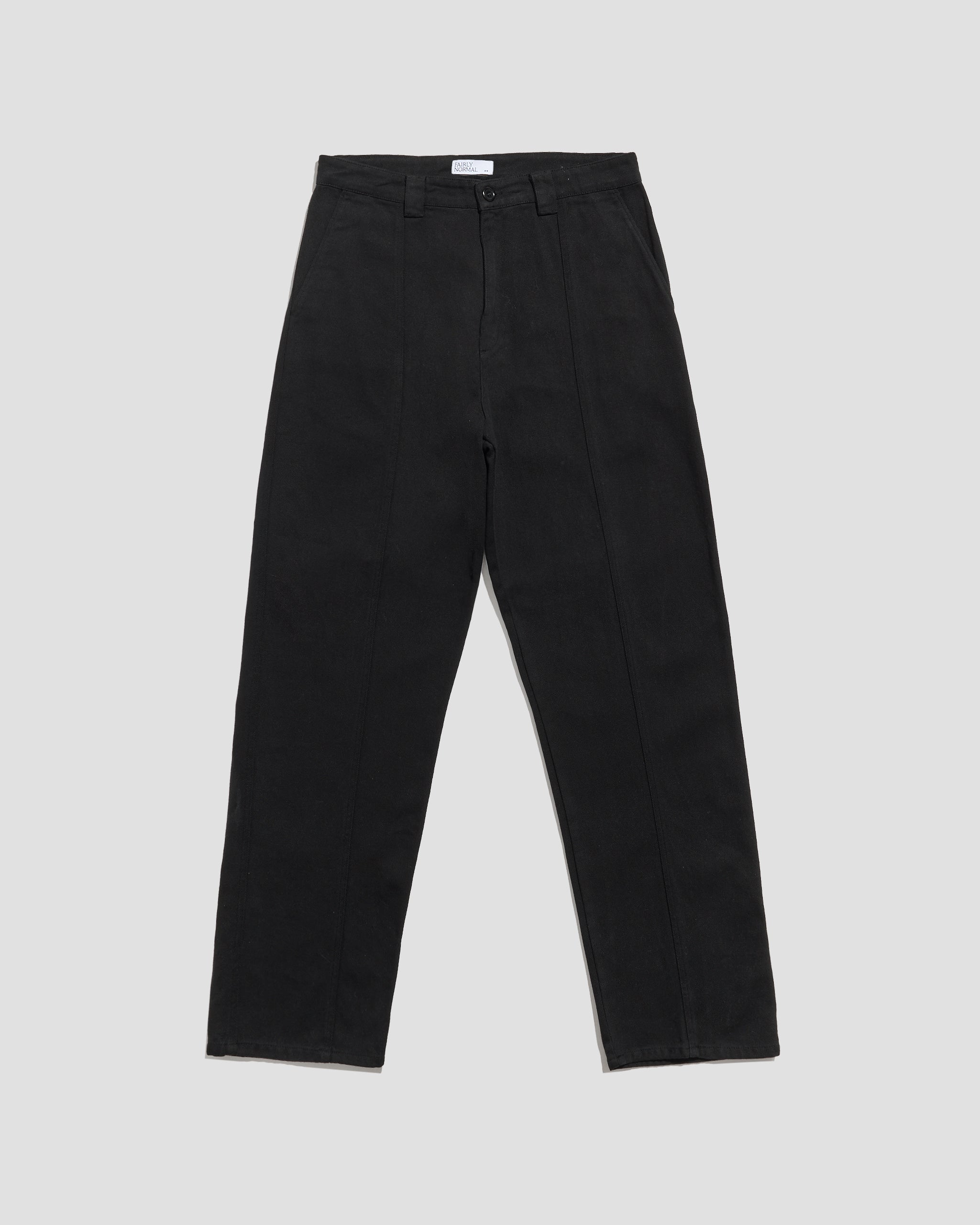 Big Pants Seam Black – Fairly Normal
