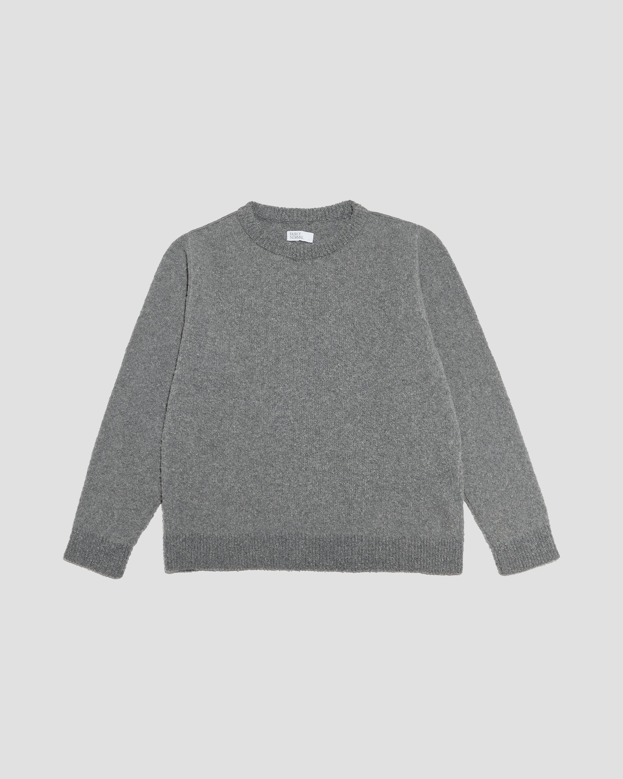 Bouclé Sweater Grey