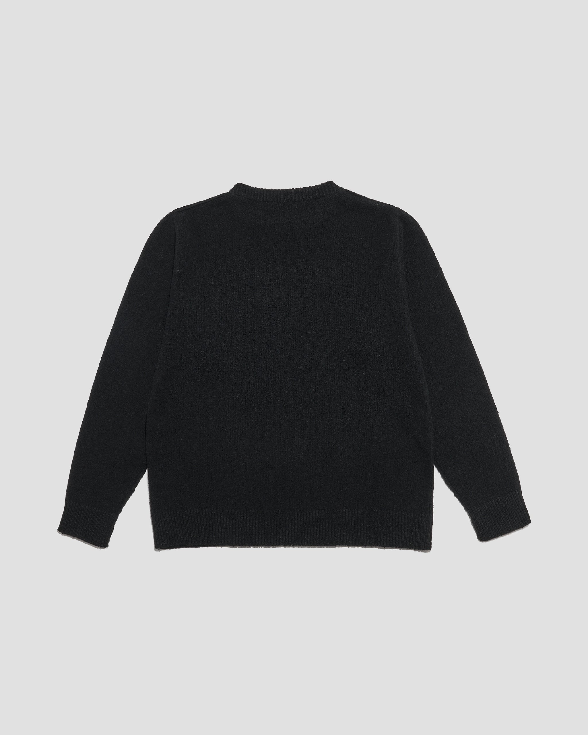 Bouclé Sweater Black