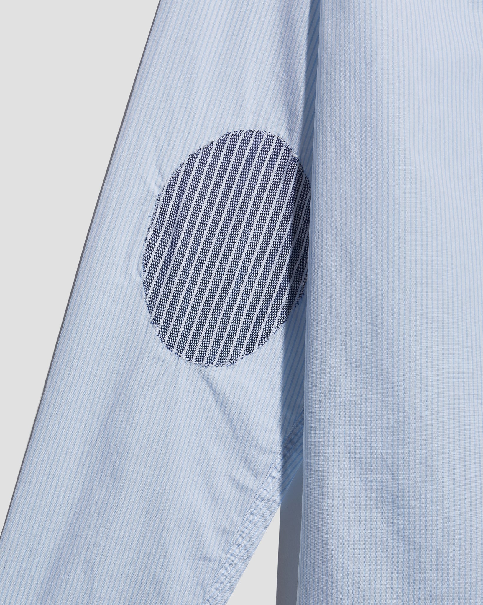 Patch Shirt Stripes Blue