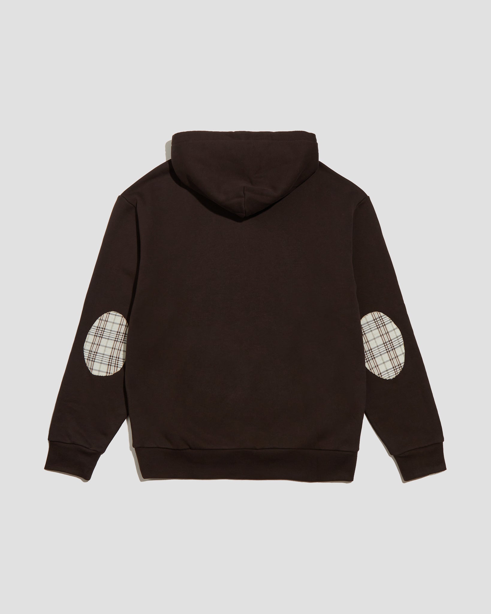 Patch Hoodie Brown