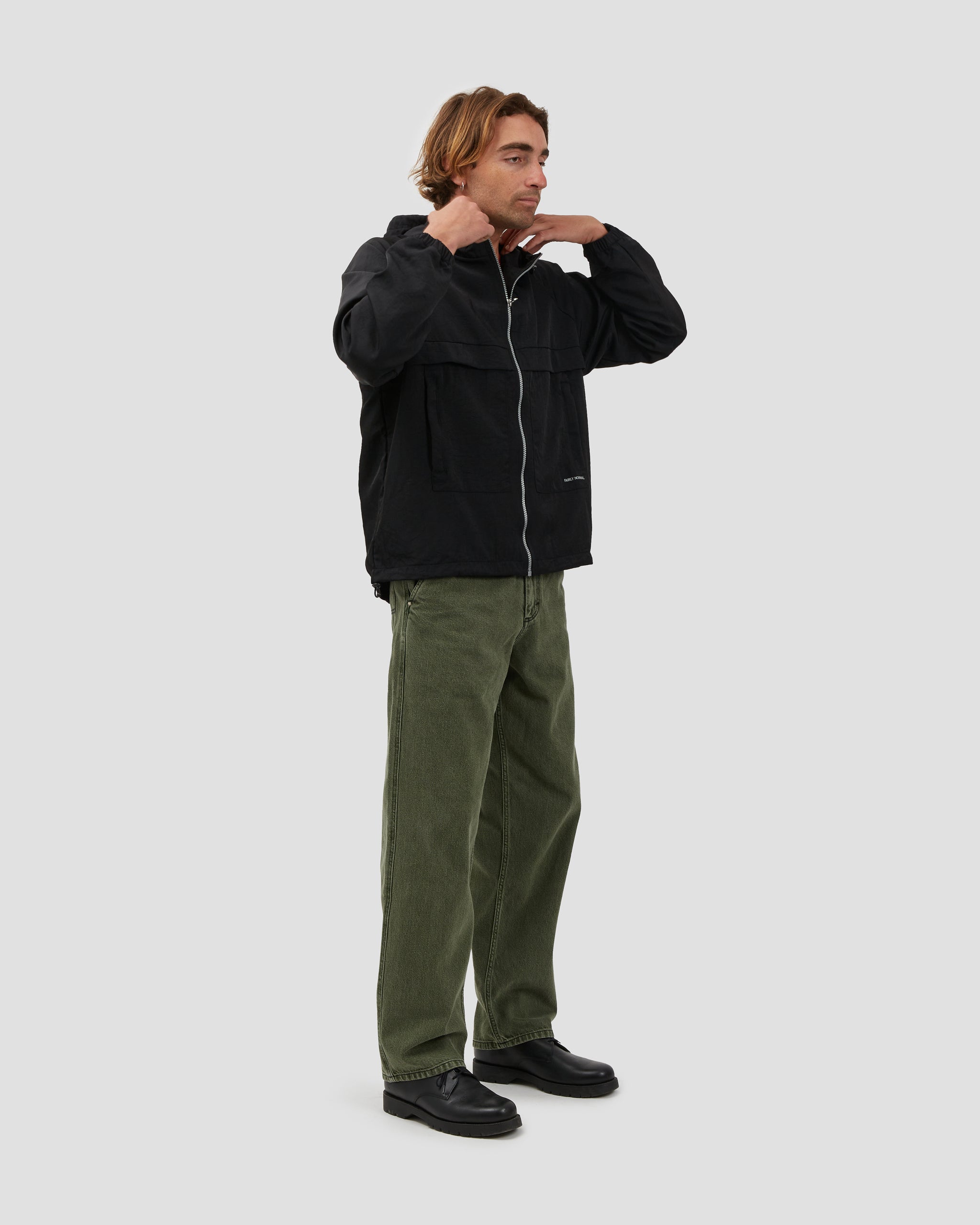 Windbreaker Nylon Black
