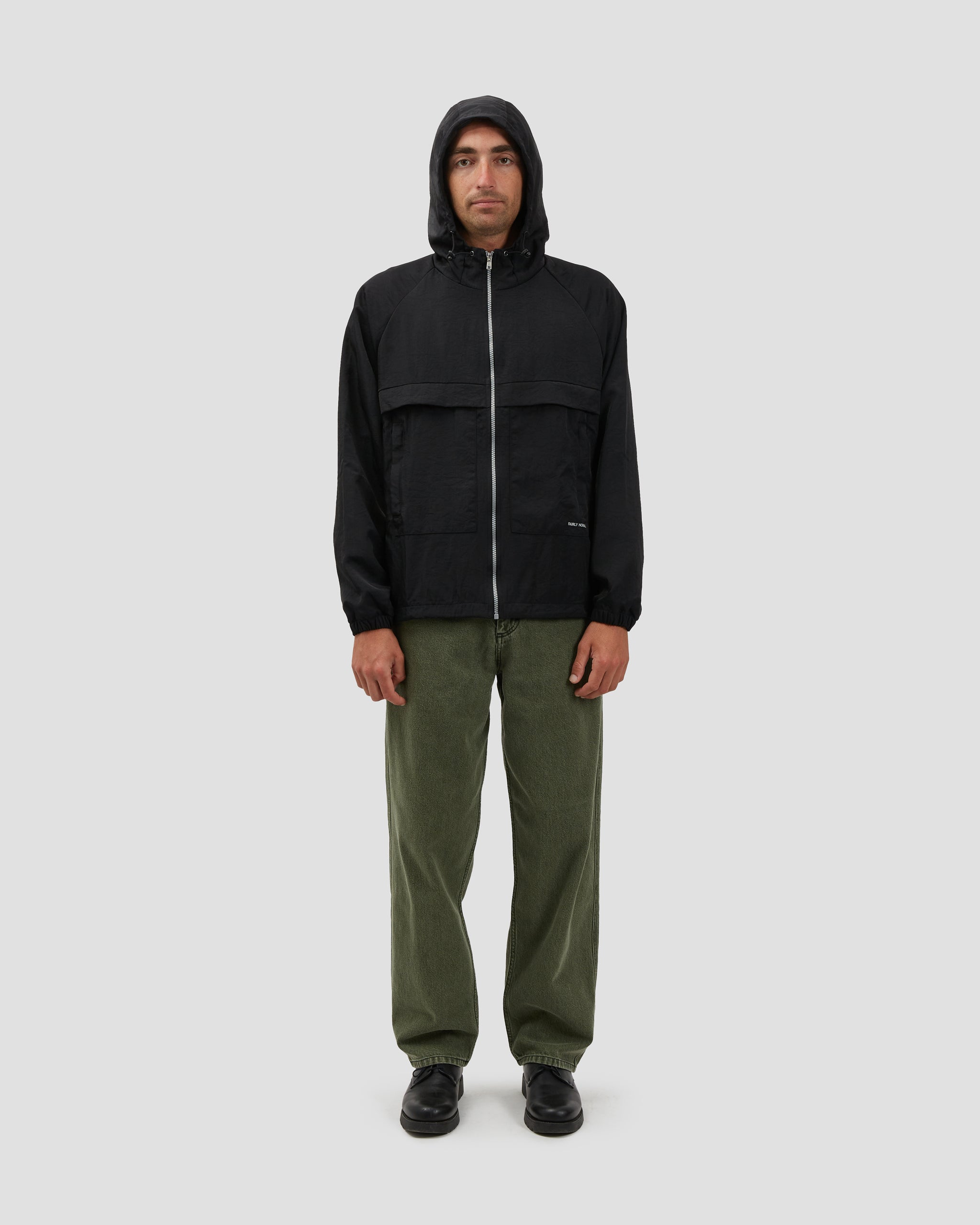 Windbreaker Nylon Black
