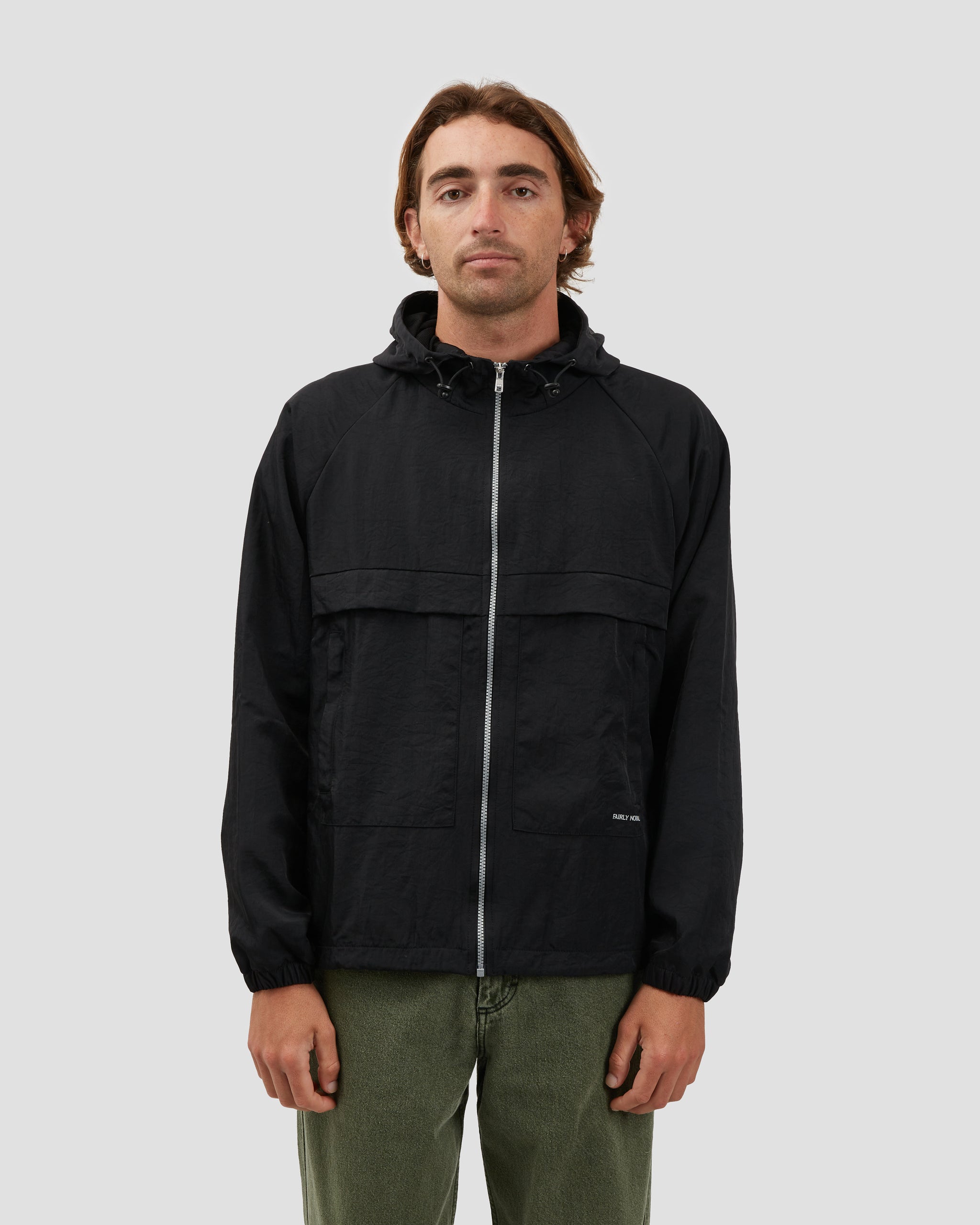 Windbreaker Nylon Black