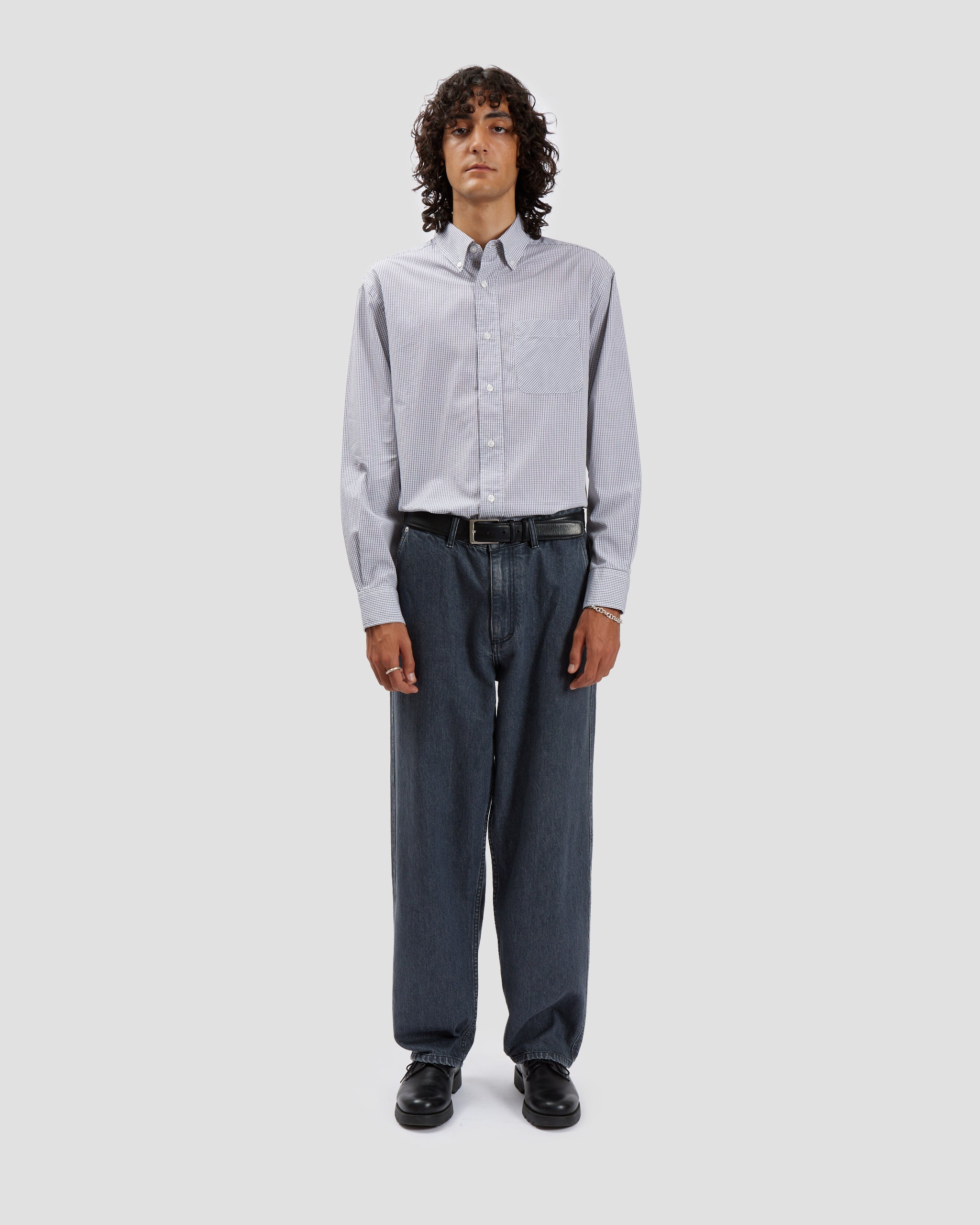 5-Pocket Jeans Washed Black