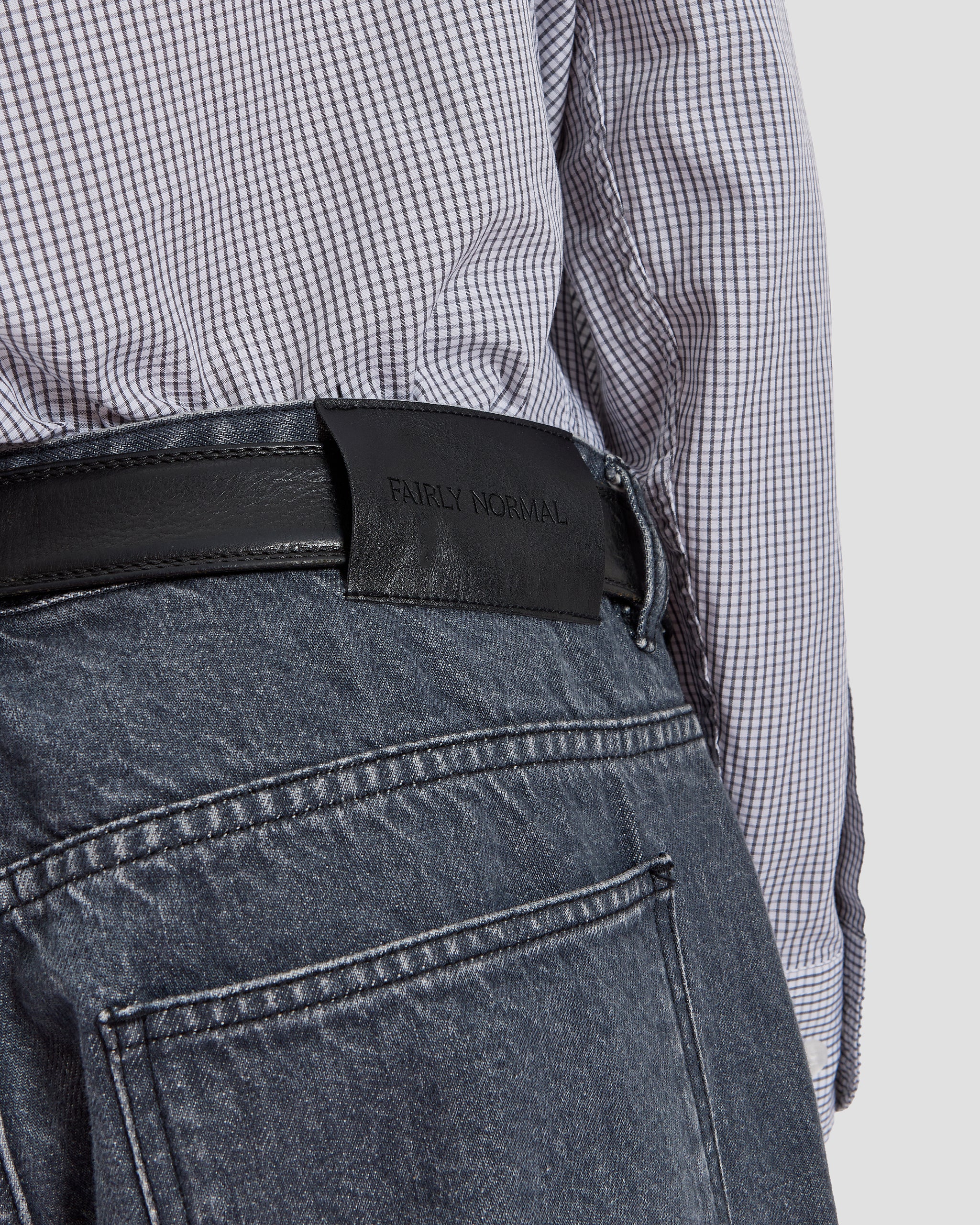 5-Pocket Jeans Washed Black