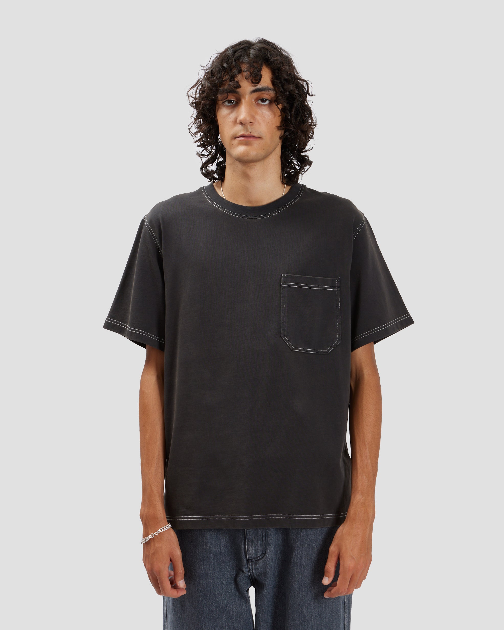 Heavyweight T-Shirt Washed Black
