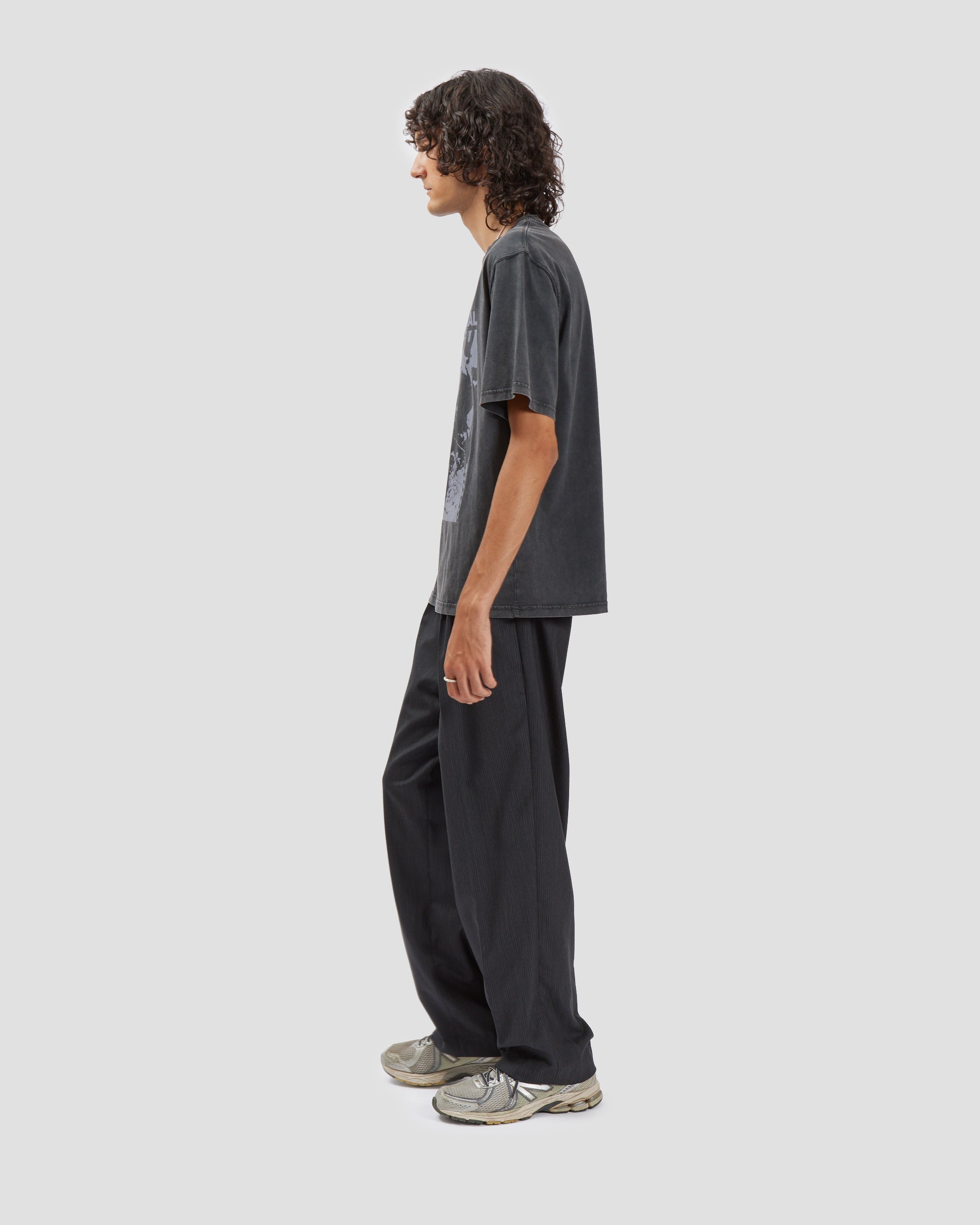 Beetle T-Shirt Washed Black