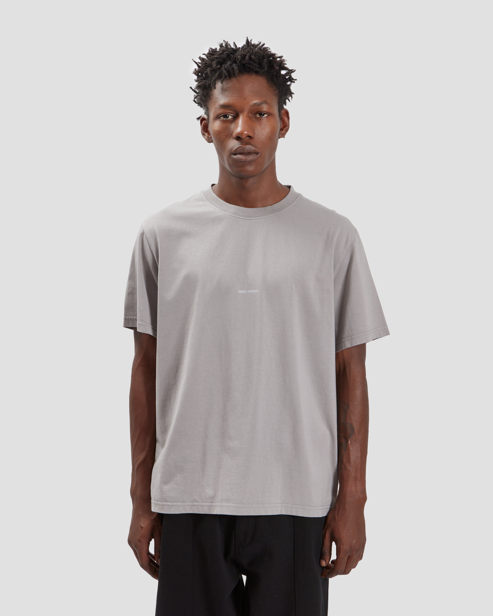 Core Logo T-Shirt Washed Taupe