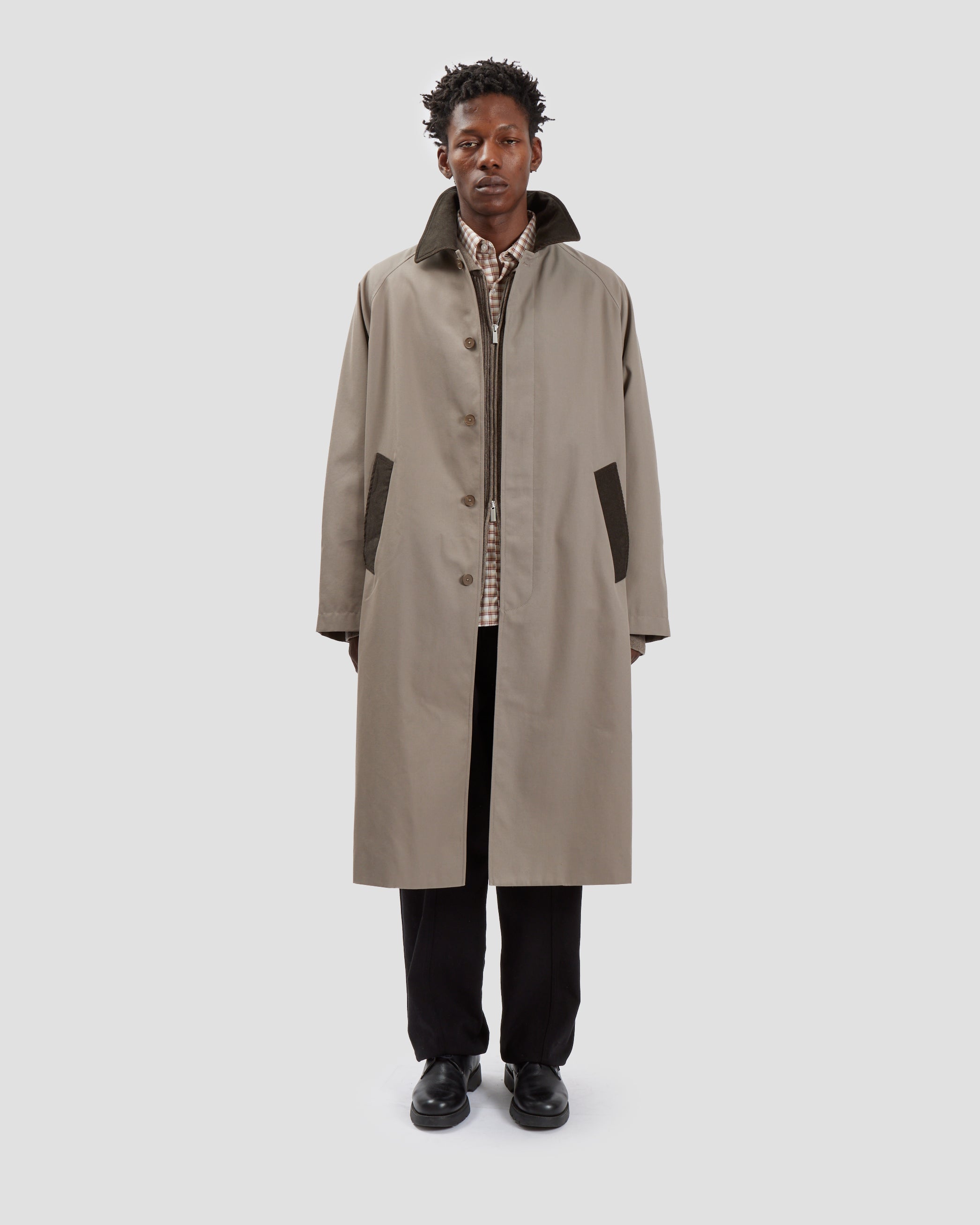 Raglan Top Coat Sand