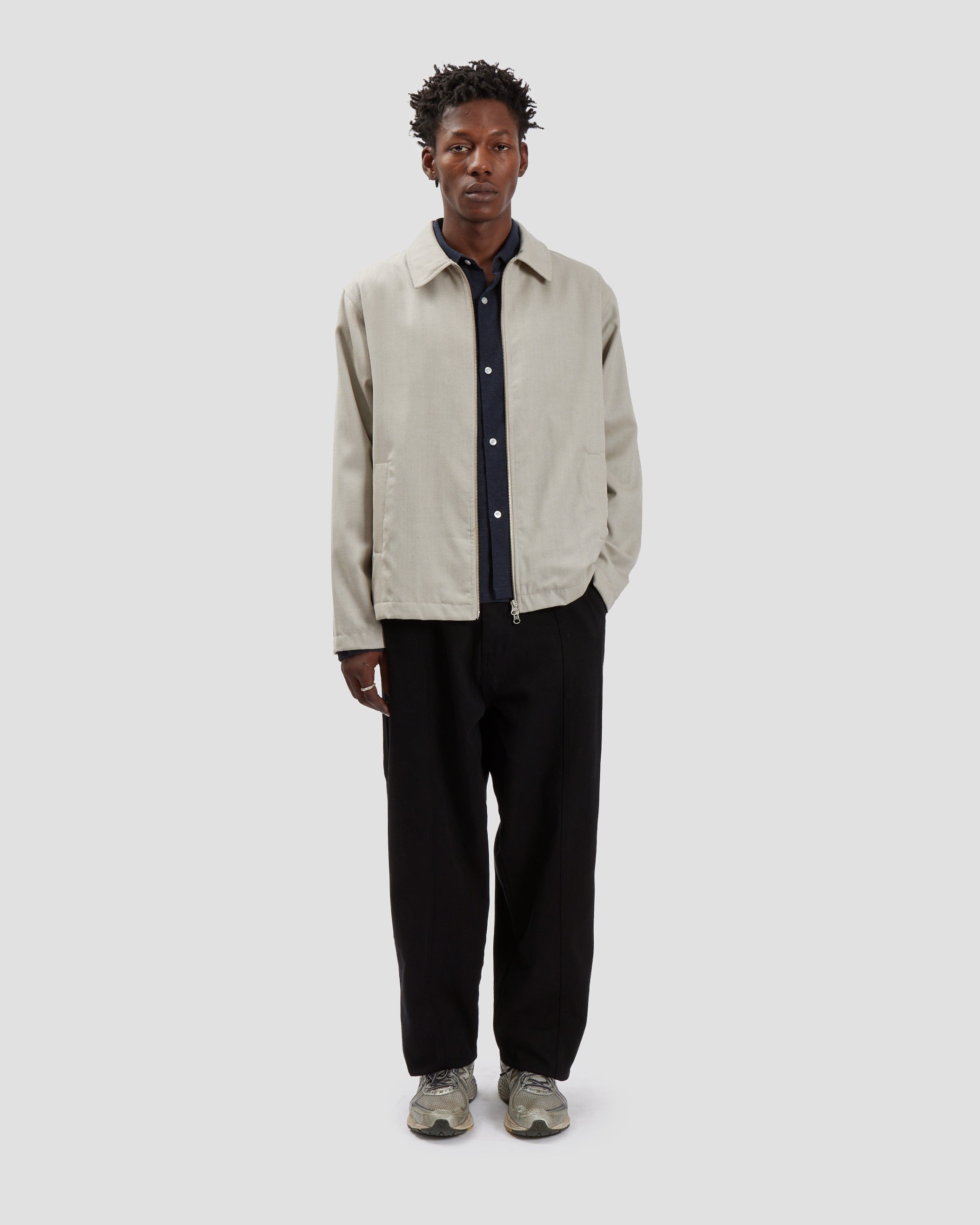 Dual Jacket Wool Khaki