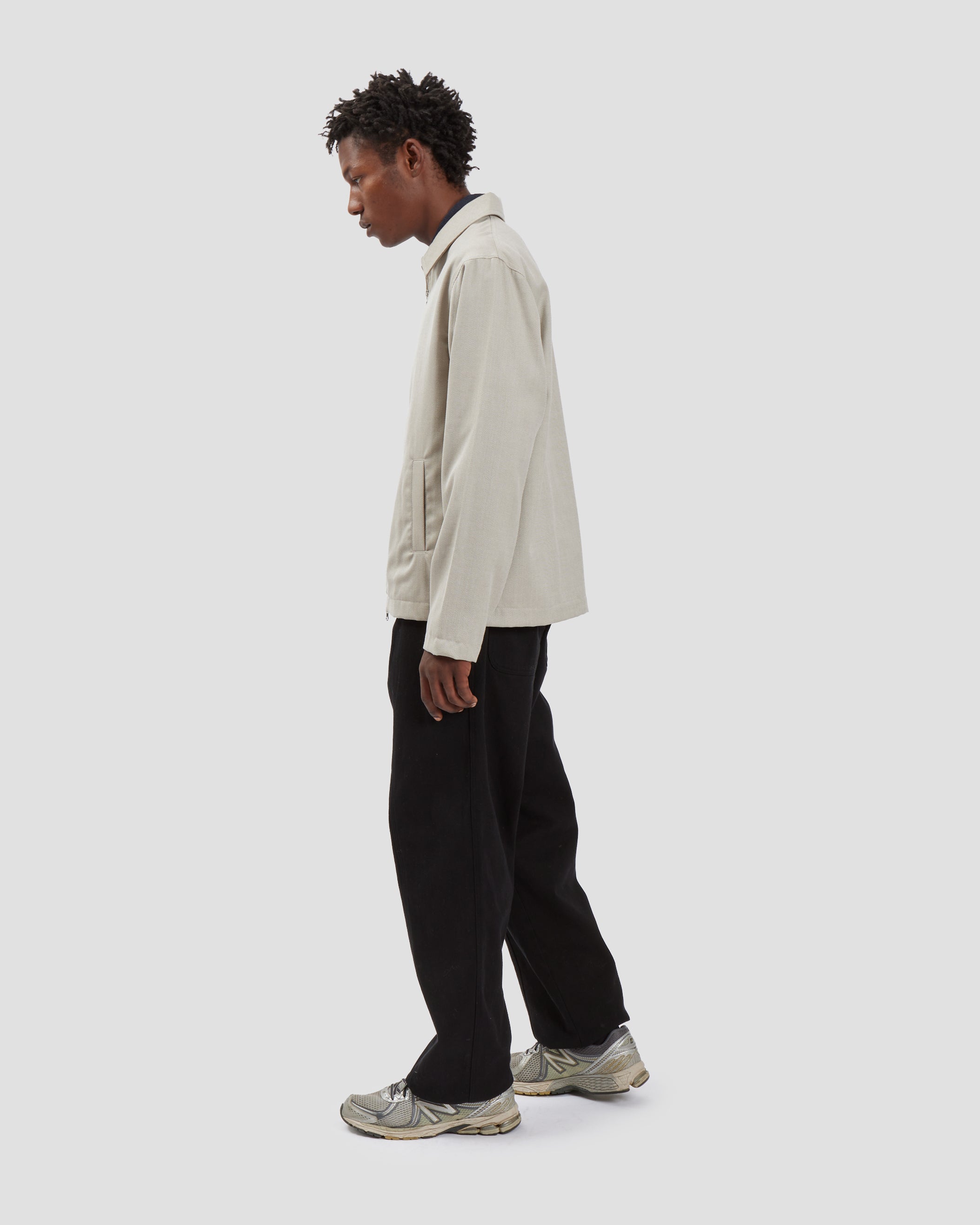 Dual Jacket Wool Khaki