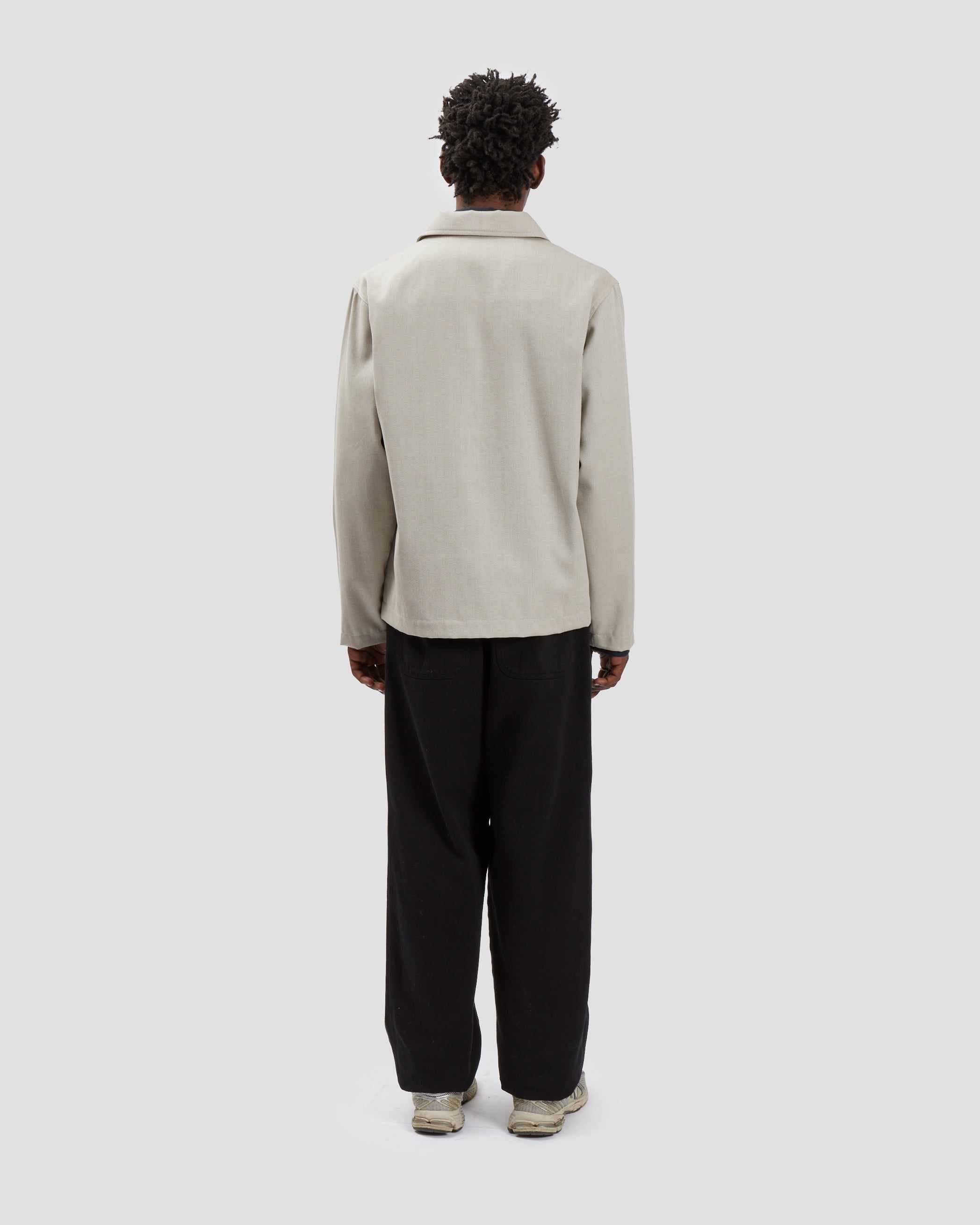 Dual Jacket Wool Khaki