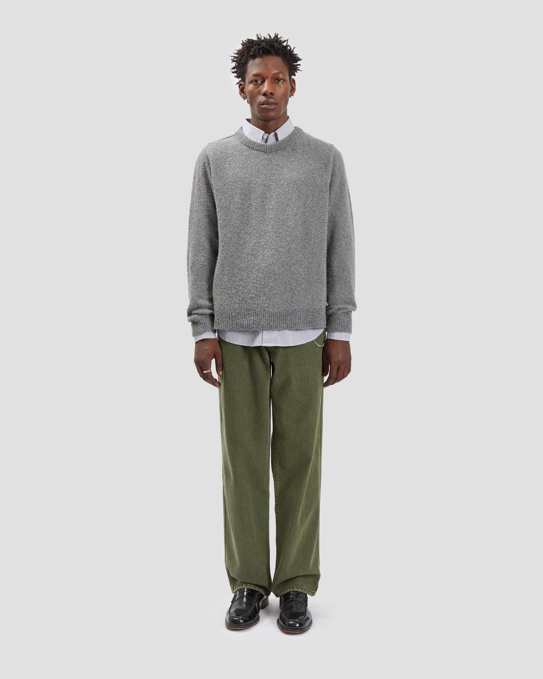 Bouclé Sweater Grey