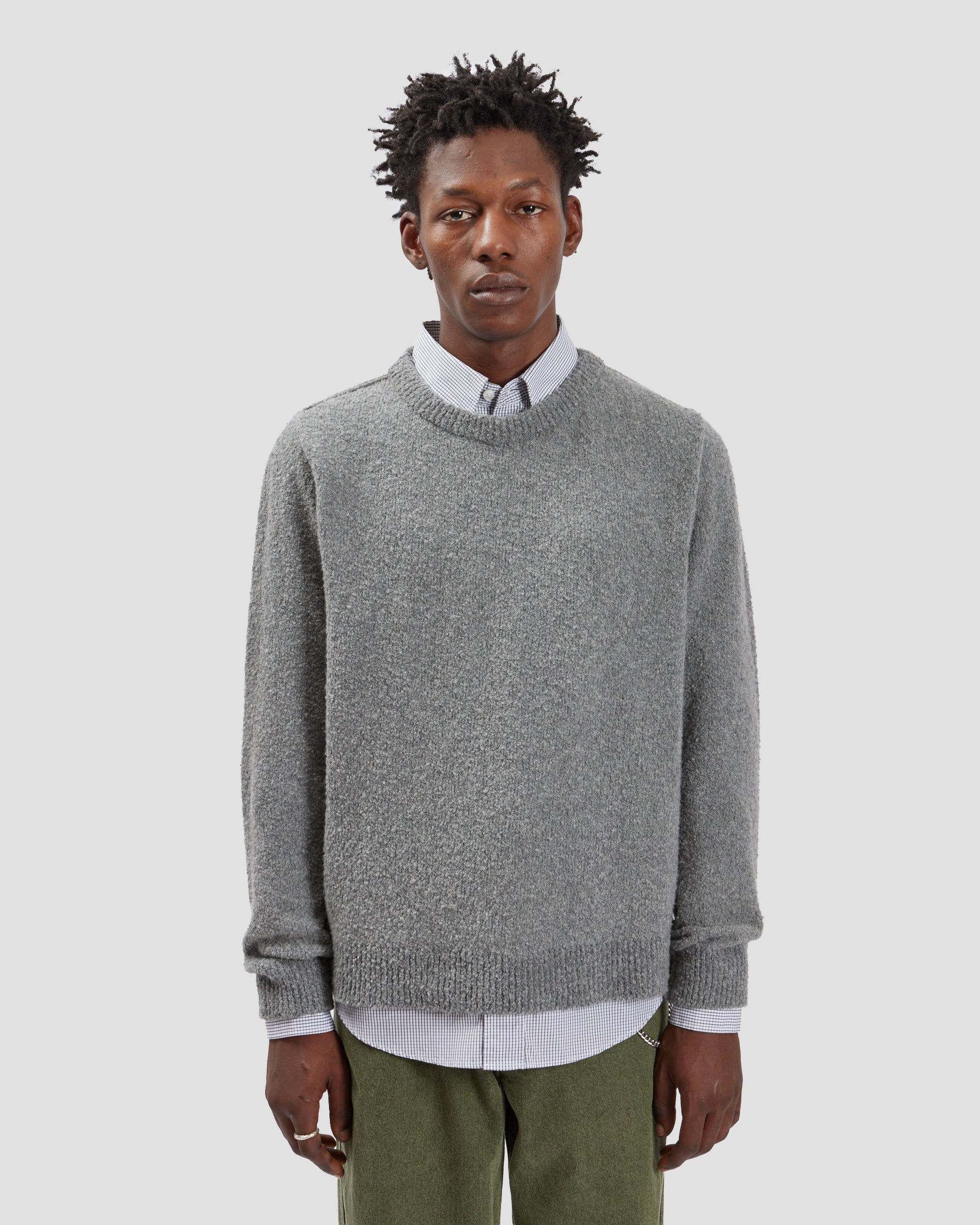 Bouclé Sweater Grey