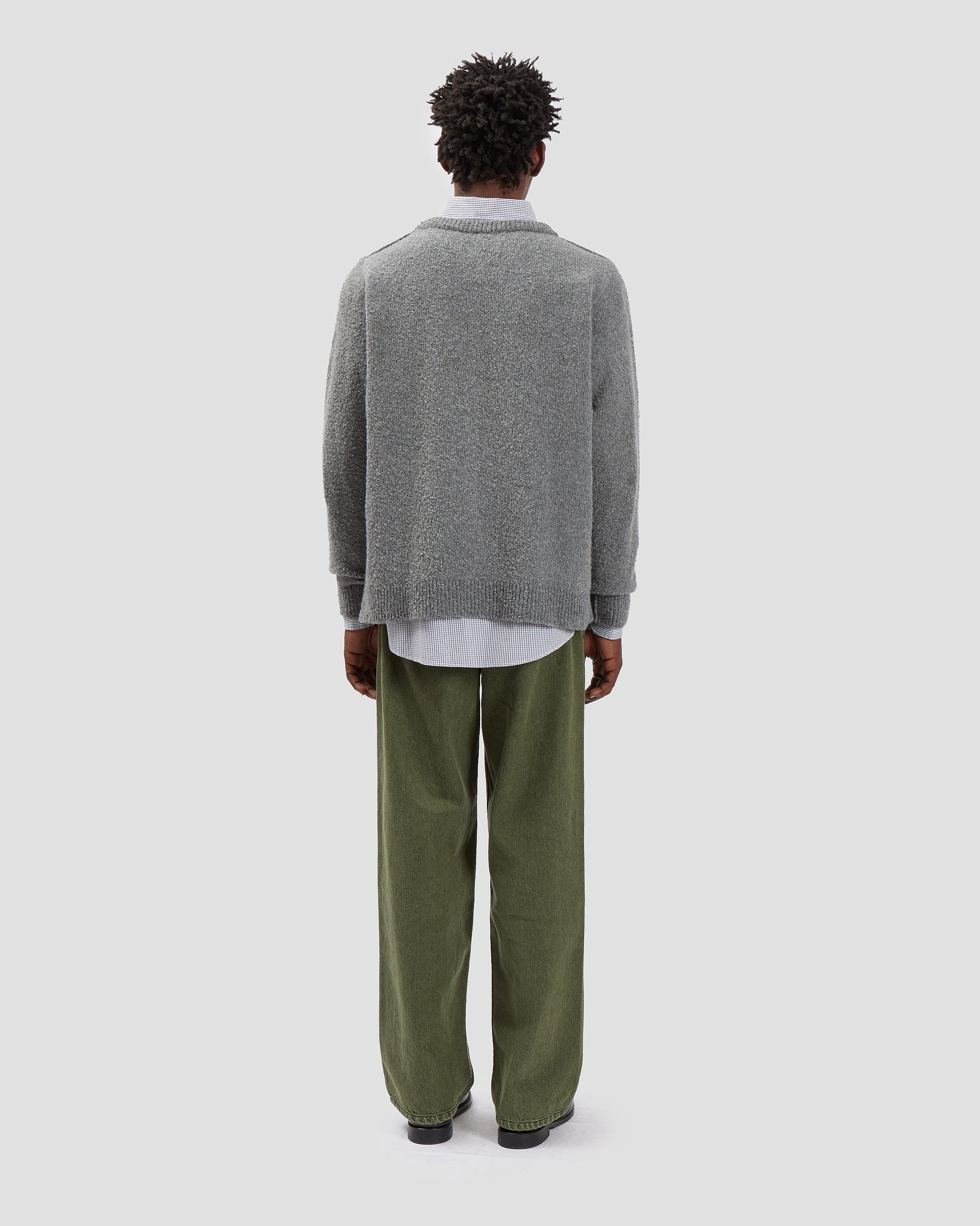 Bouclé Sweater Grey