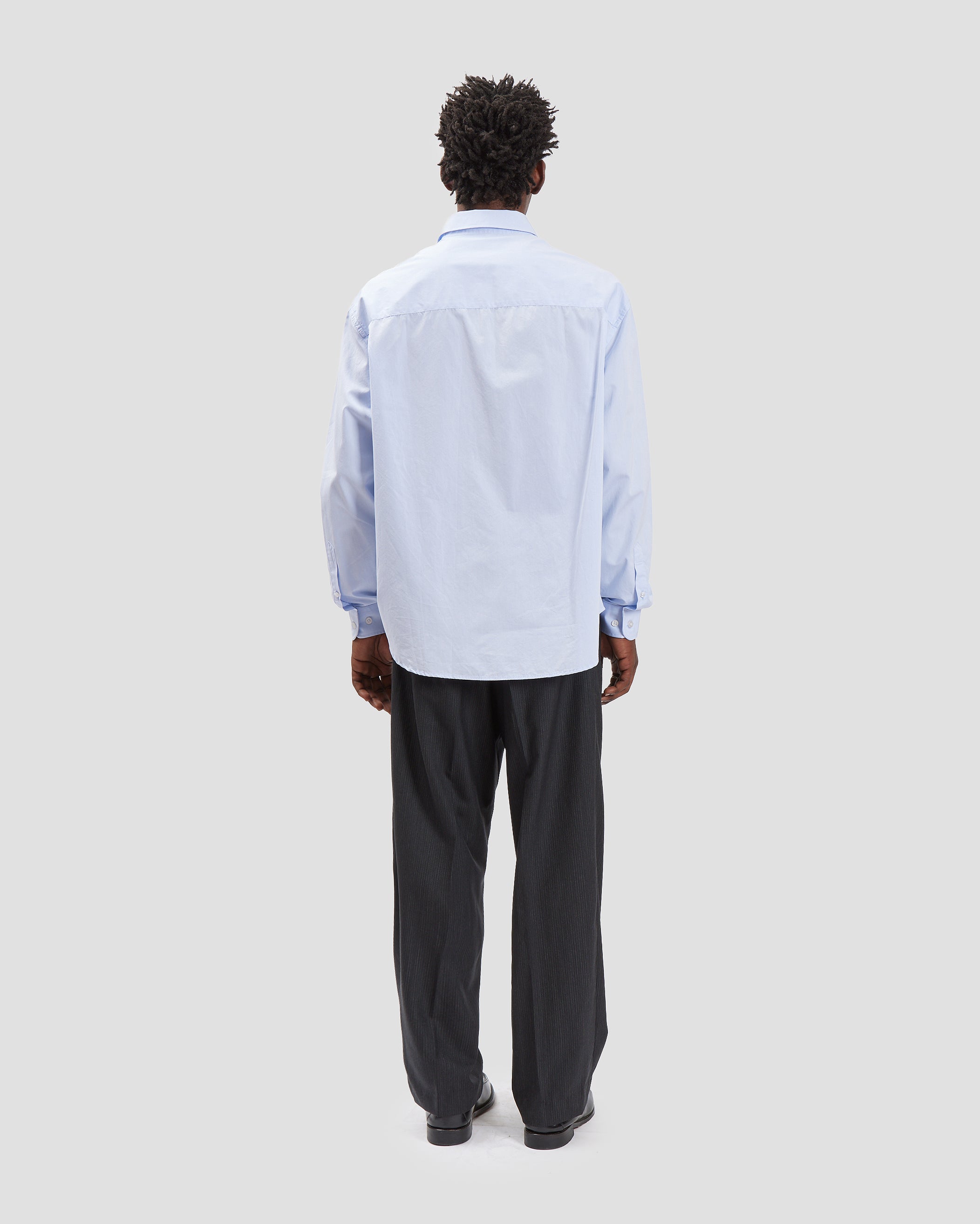 Oversized Shirt Poplin Lavender