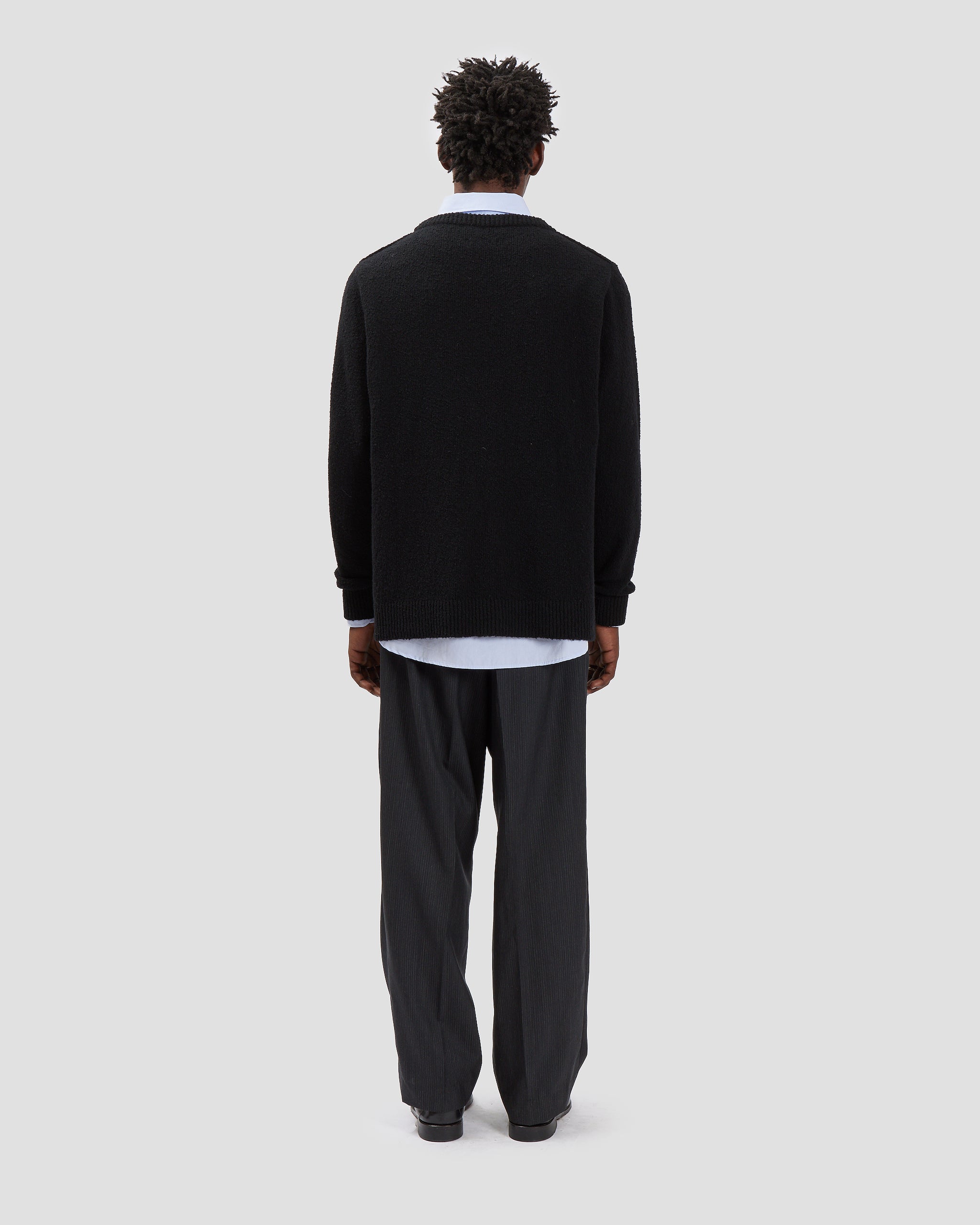 Bouclé Sweater Black