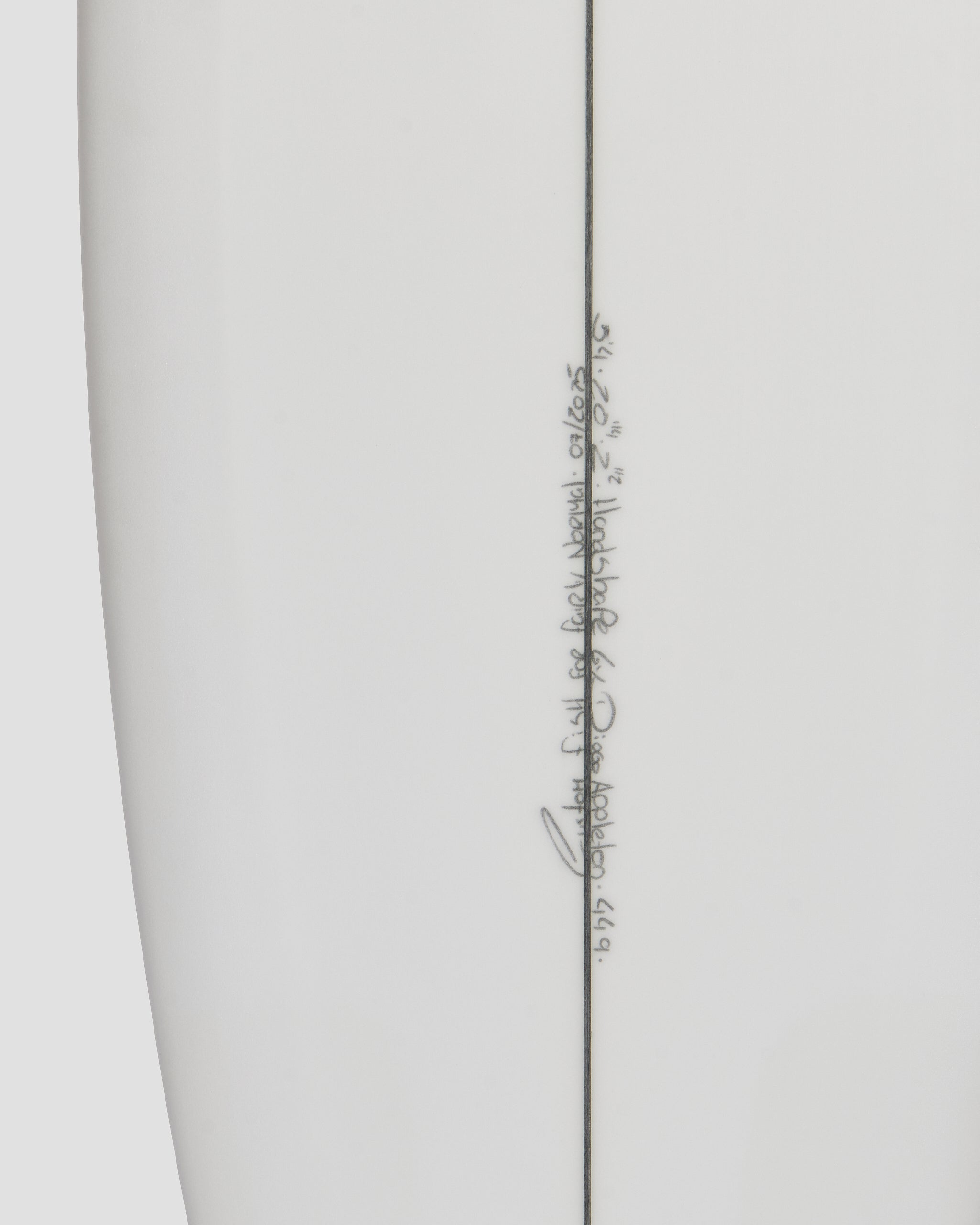 5'4 Keel Fish by Diogo Appleton