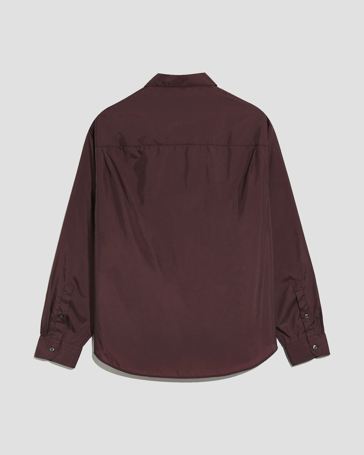 Oversized Shirt Ripstop Burgundy