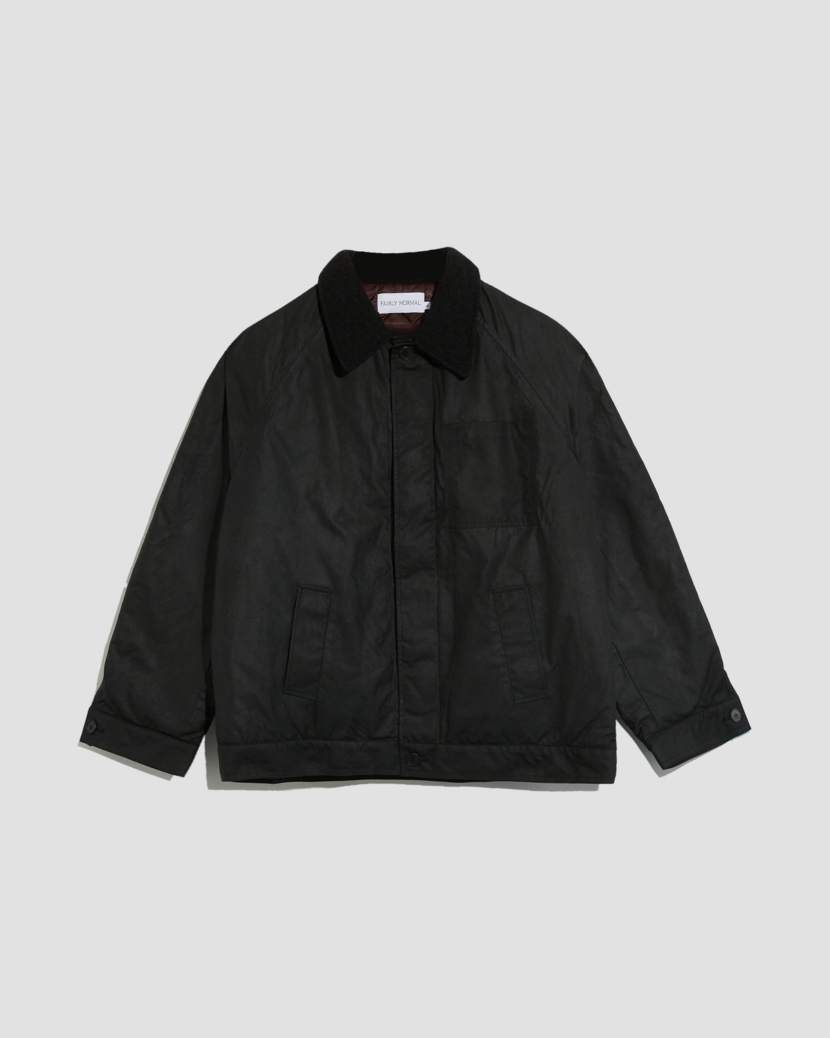 Waxed Jacket Black