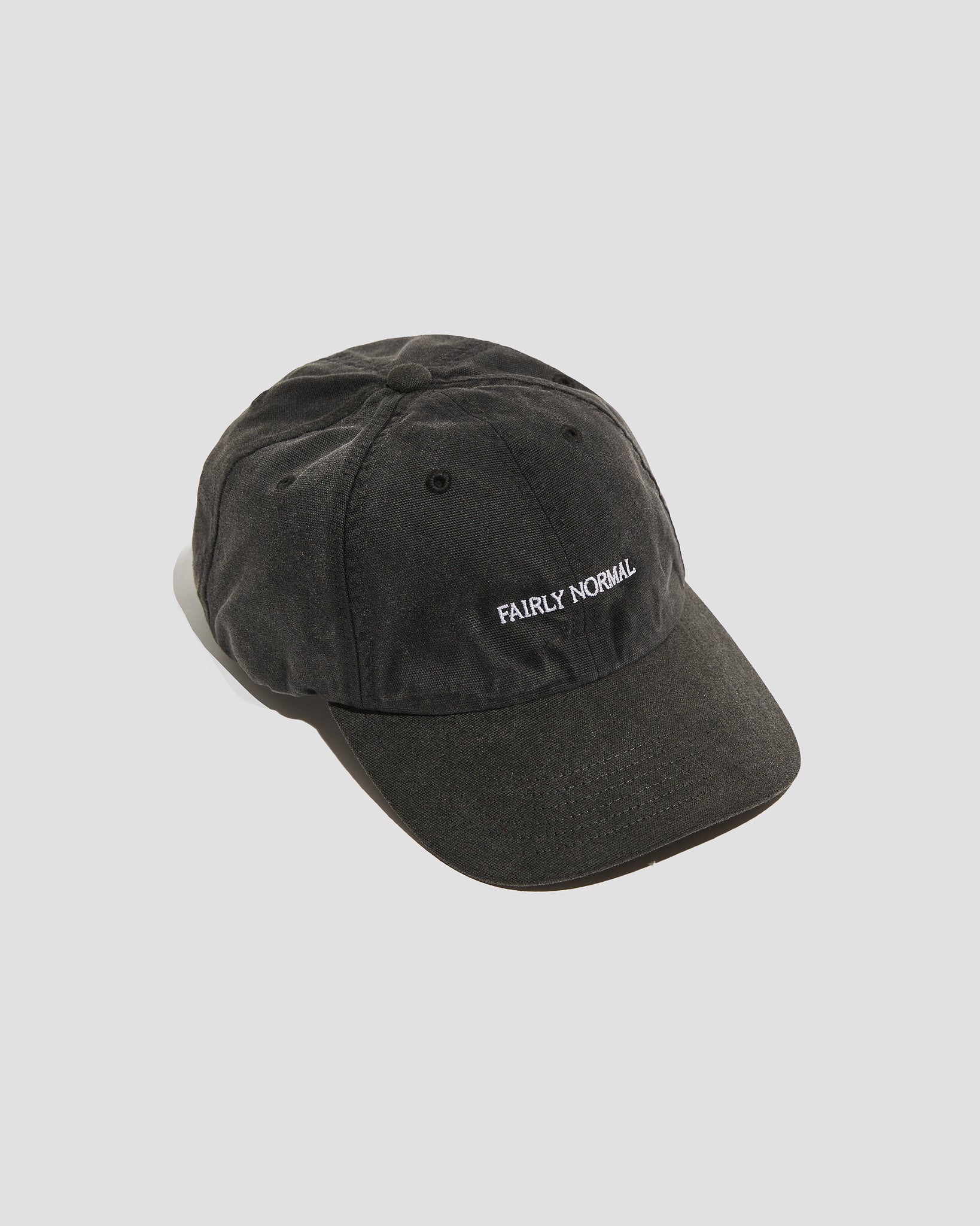 6-Panel Fade Black