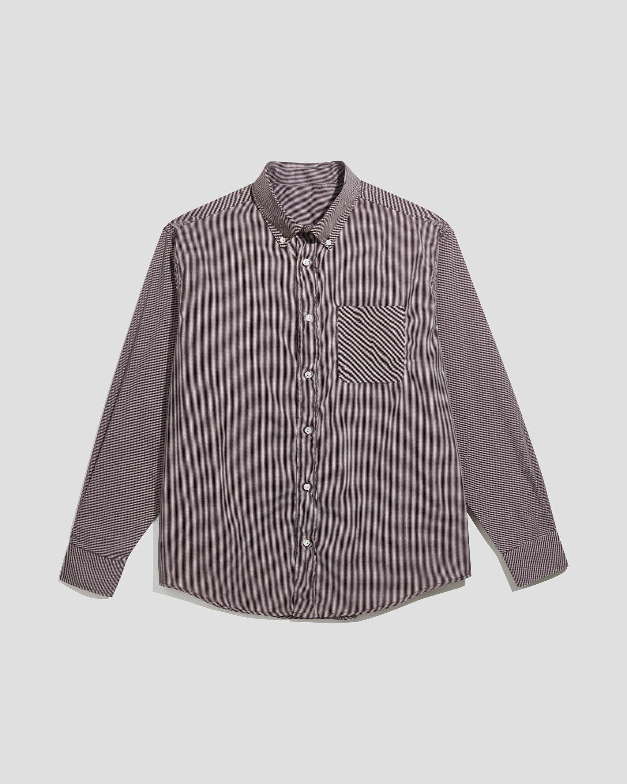 Classic Shirt Graph Check Brown