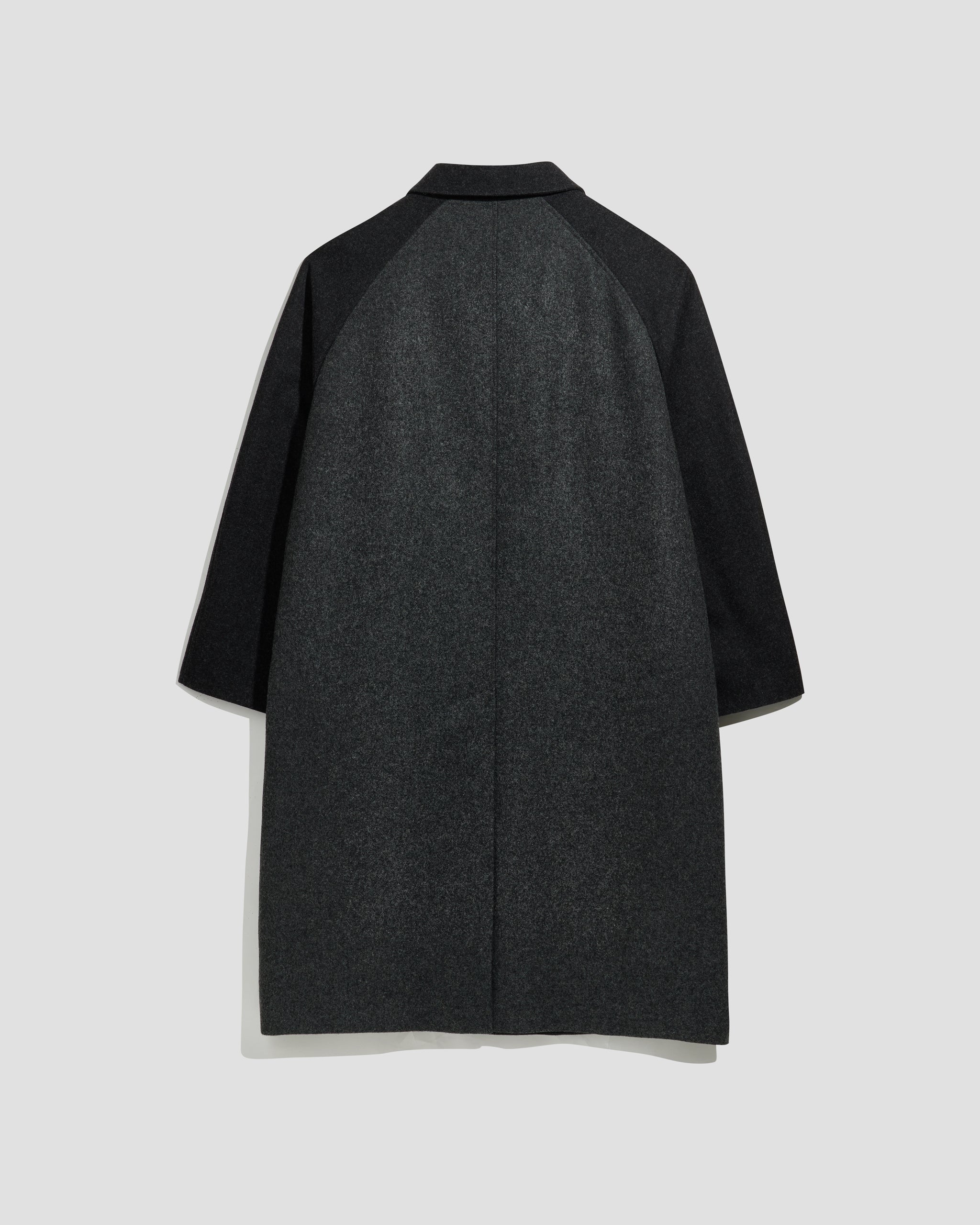 Wool Overcoat Dark Grey